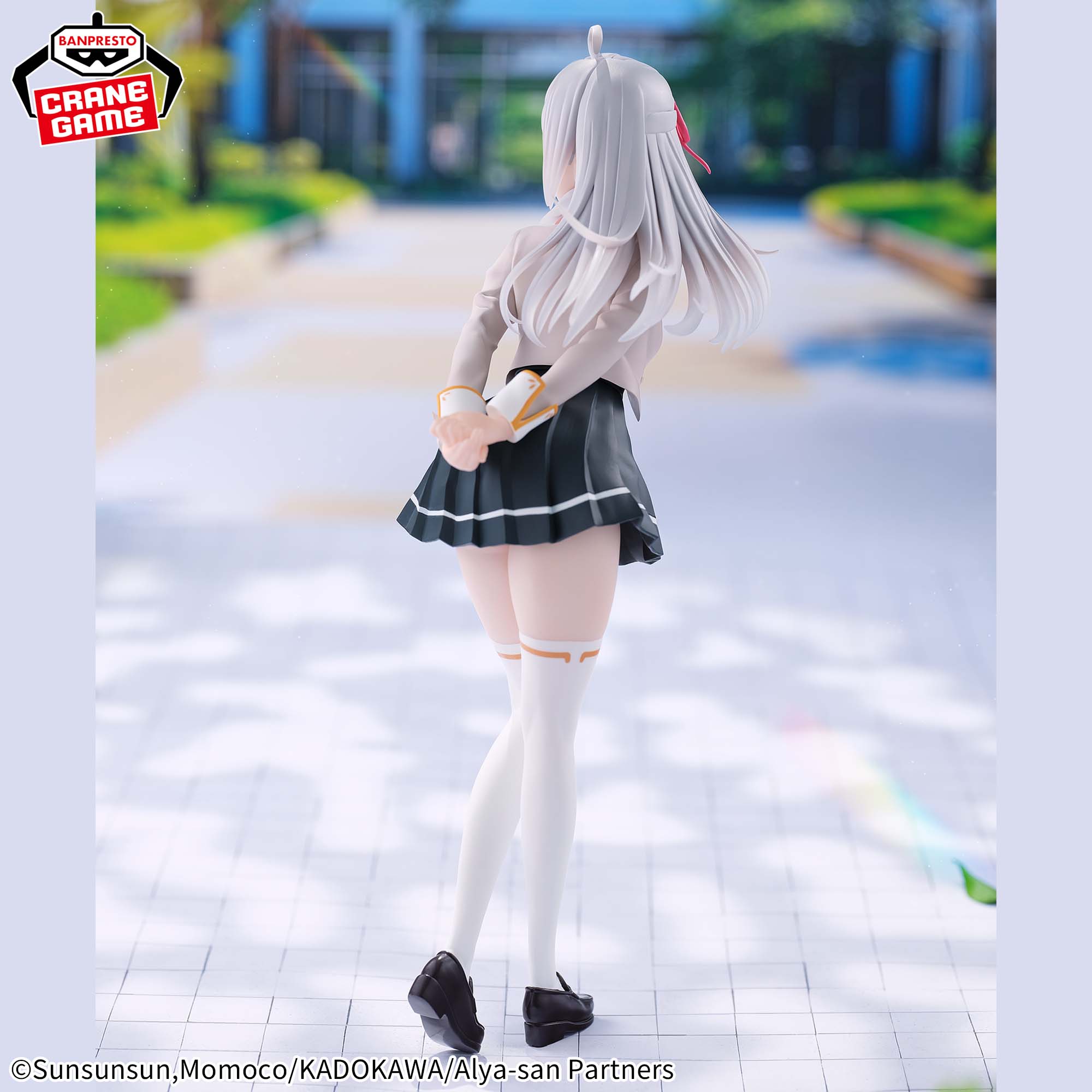 Tokidoki Bosotto Russia-go de Dereru Tonari no Alya-san - Alisa Mikhailovna Kujou - Glitter & Glamours - Seifuku ver. (Bandai Spirits)