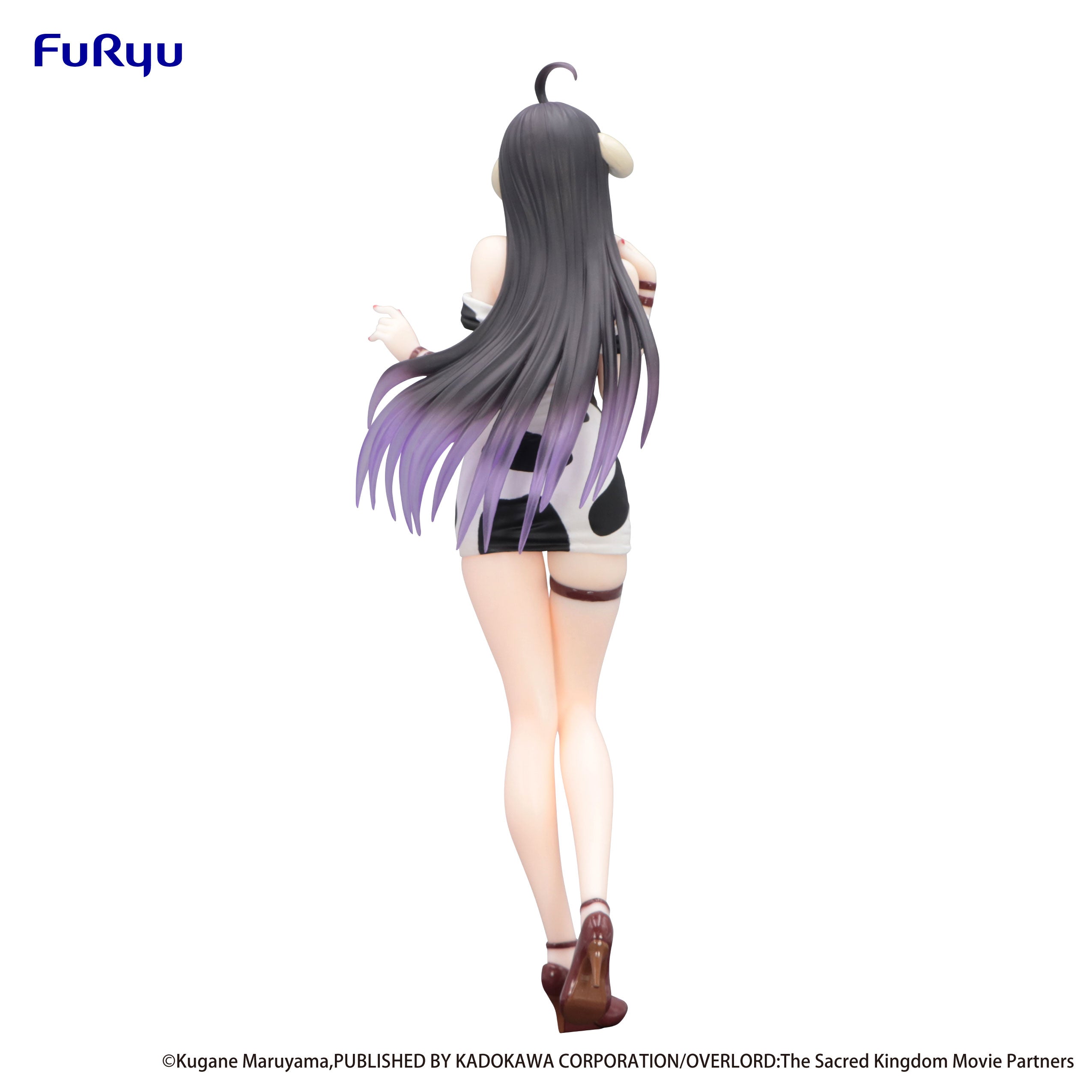 Overlord - Albedo - Trio-Try-iT Figure - Mini Dress, Cow Print Ver. (FuRyu)
