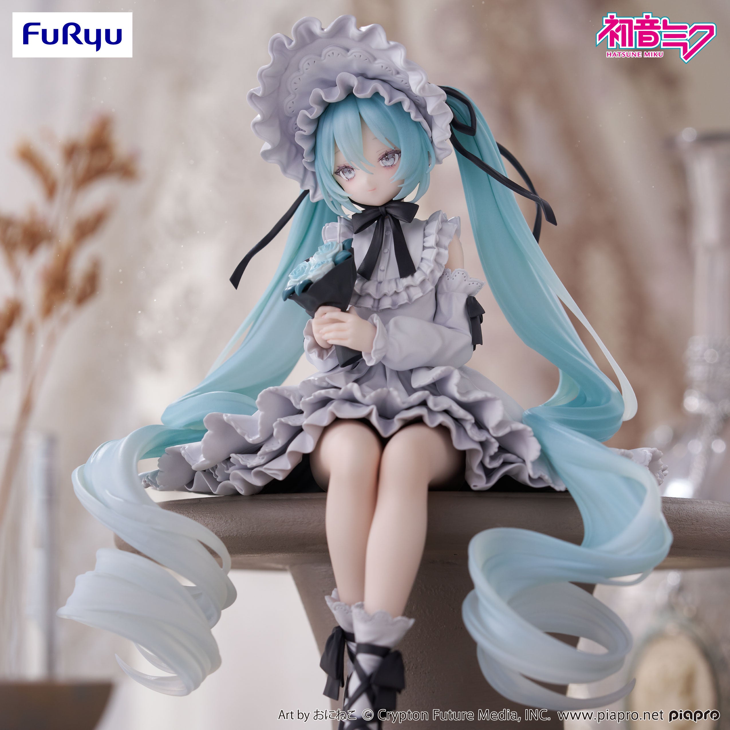 Piapro Characters - Hatsune Miku - Noodle Stopper Figure - Vintage Doll (FuRyu)