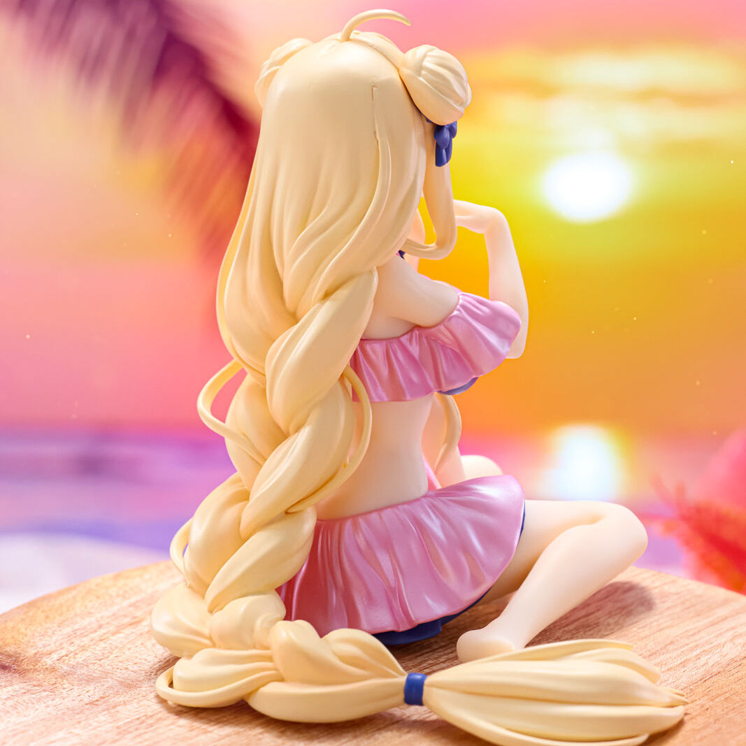 Date A Live V - Hoshimiya Mukuro - Noodle Stopper Figure - Mizugi, Pastel Pink ver. (FuRyu)