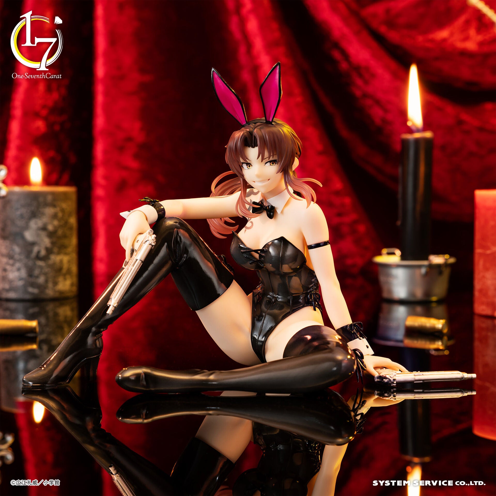 Black Lagoon - Revy - One-Seventh Carat - 1/7 - Bunny Ver. (System Service)