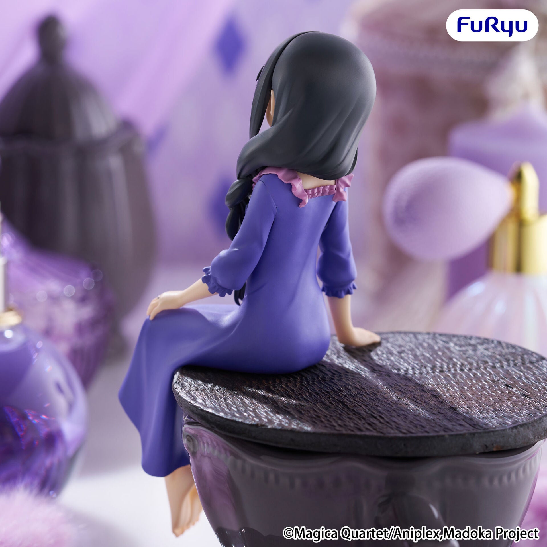 Mahou Shoujo Madoka☆Magica - Akemi Homura - Noodle Stopper Figure - Nightwear (FuRyu)