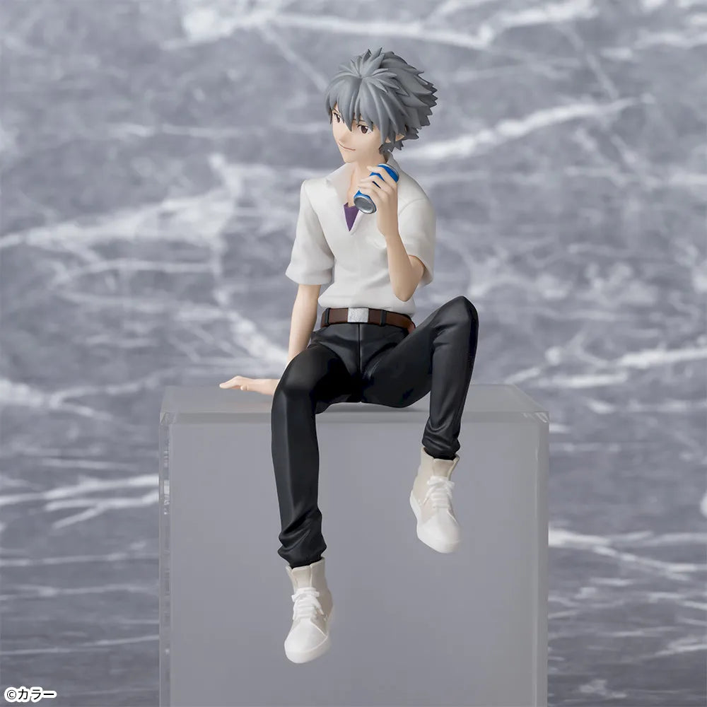 Evangelion Shin Gekijouban - Nagisa Kaworu - Premium Chokonose Figure (Sega Fave)