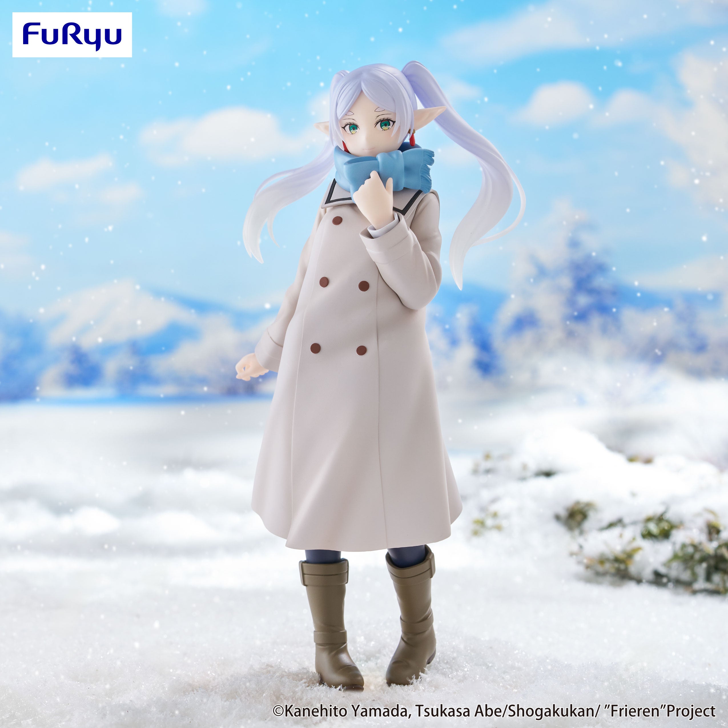 Sousou no Frieren - Frieren - Trio-Try-iT Figure - Fuyufuku ver. (FuRyu)