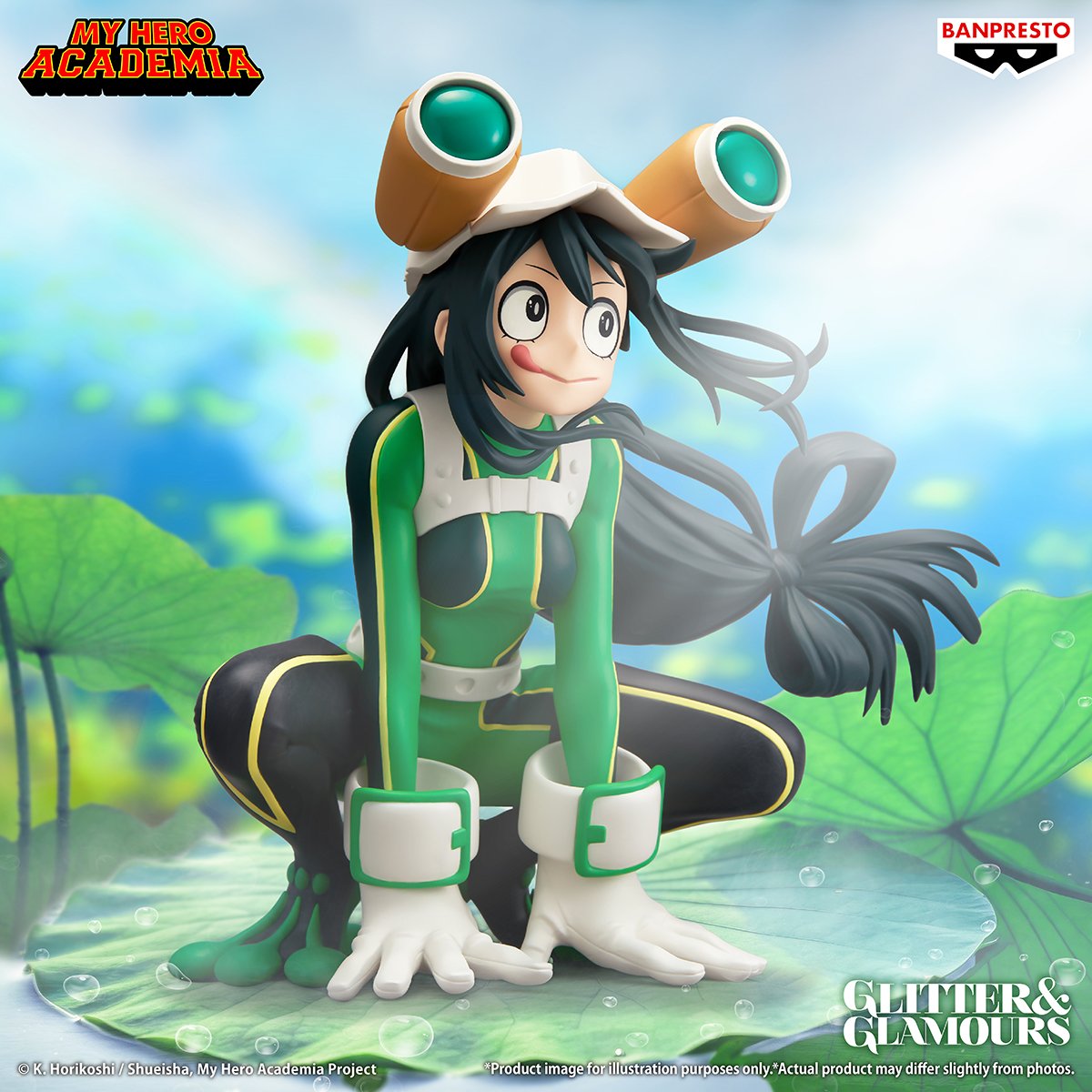 Boku no Hero Academia - Asui Tsuyu - Glitter & Glamours (Bandai Spirits)