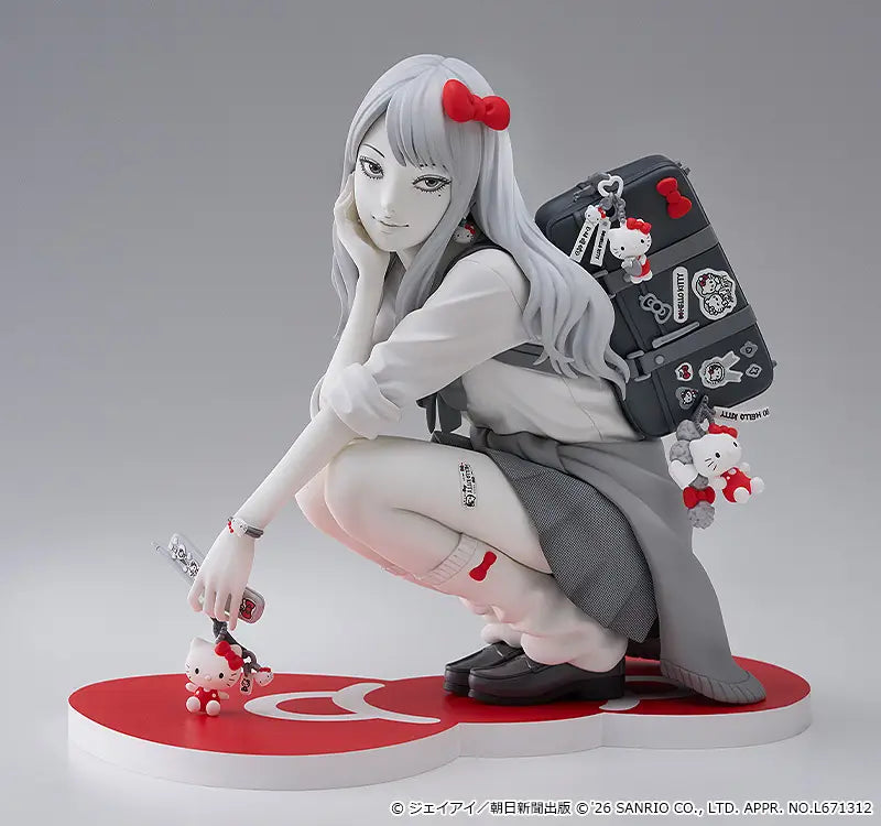 Sanrio Characters - Tomie - Hello Kitty - Hello Mimmy - Kawakami Tomie - Good Smile Collection - Junji Ito x Sanrio Characters - Gyaru (Good Smile Company)