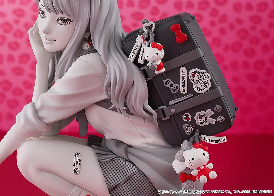 Sanrio Characters - Tomie - Hello Kitty - Hello Mimmy - Kawakami Tomie - Good Smile Collection - Junji Ito x Sanrio Characters - Gyaru (Good Smile Company)