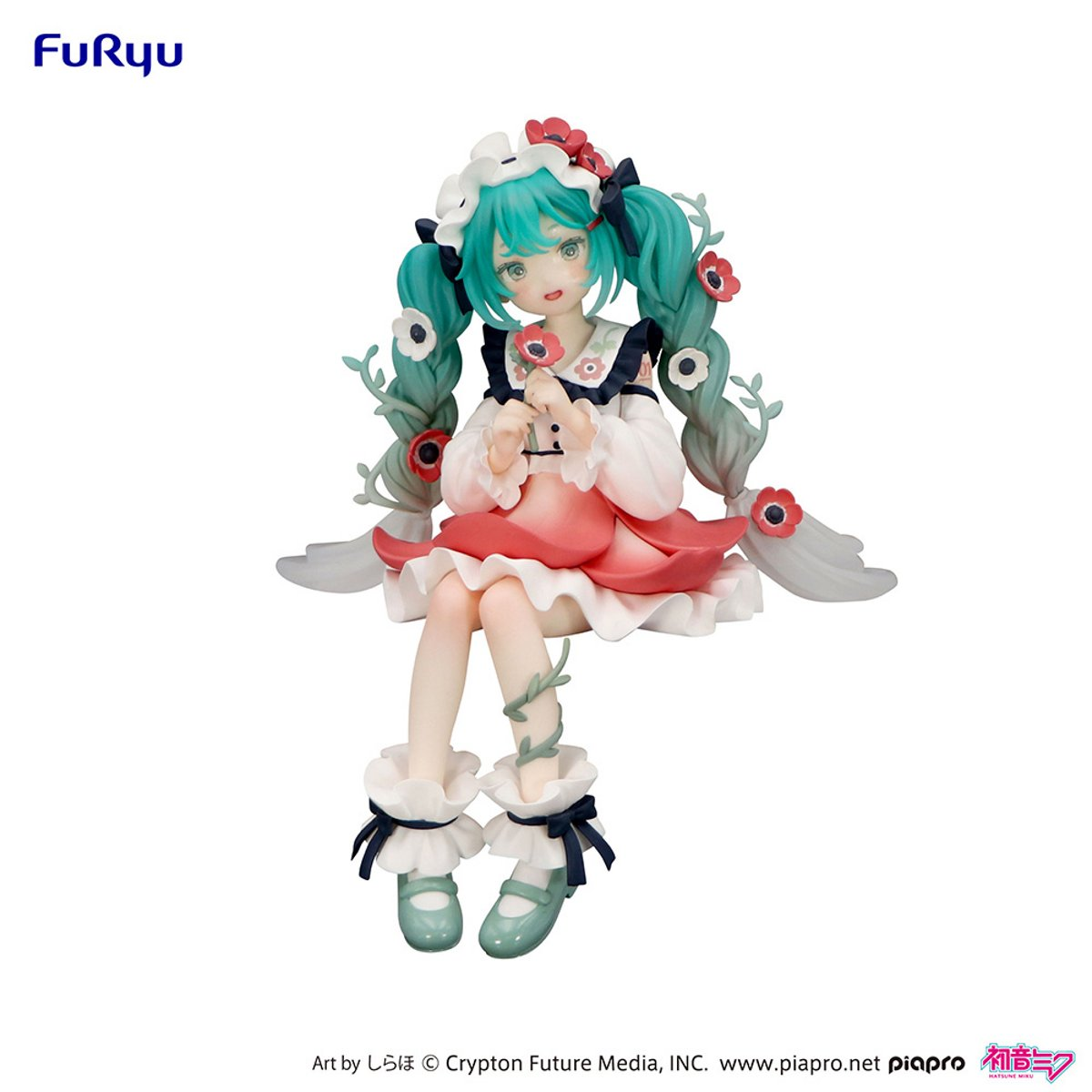 Piapro Characters - Hatsune Miku - Flower Fairy - Noodle Stopper Figure - Anemone (FuRyu)
