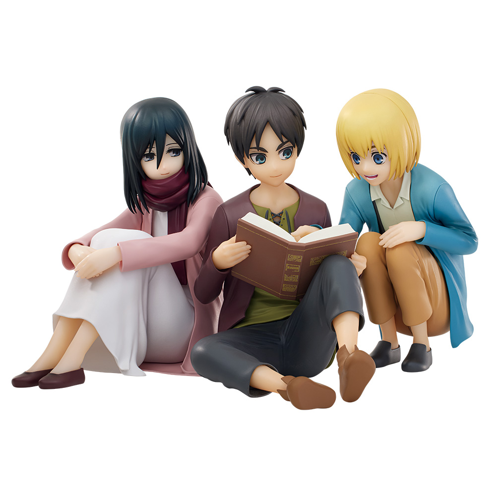 Shingeki no Kyojin The Final Season - Mikasa, Eren y Armin - Ichiban Kuji A (Bandai Spirits)