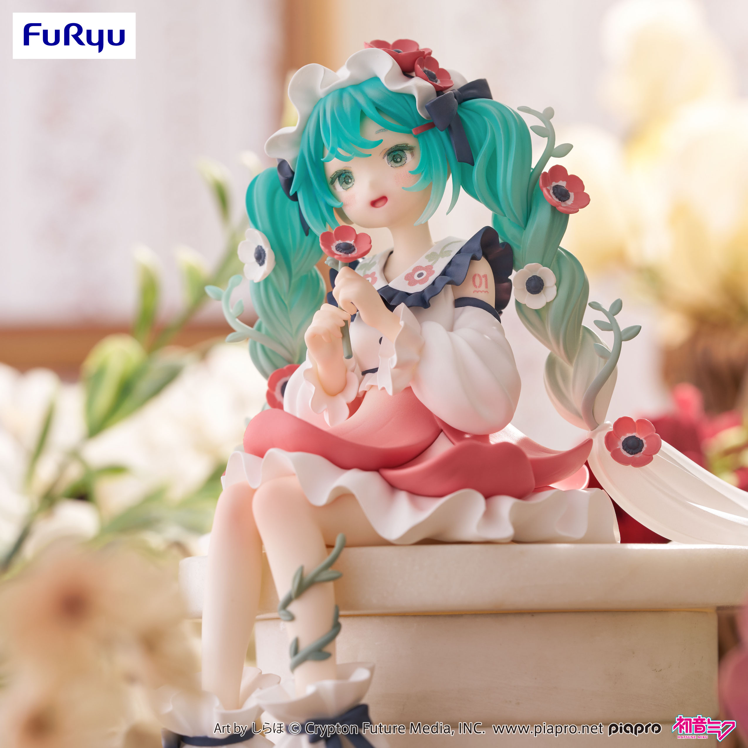 Piapro Characters - Hatsune Miku - Flower Fairy - Noodle Stopper Figure - Anemone (FuRyu)