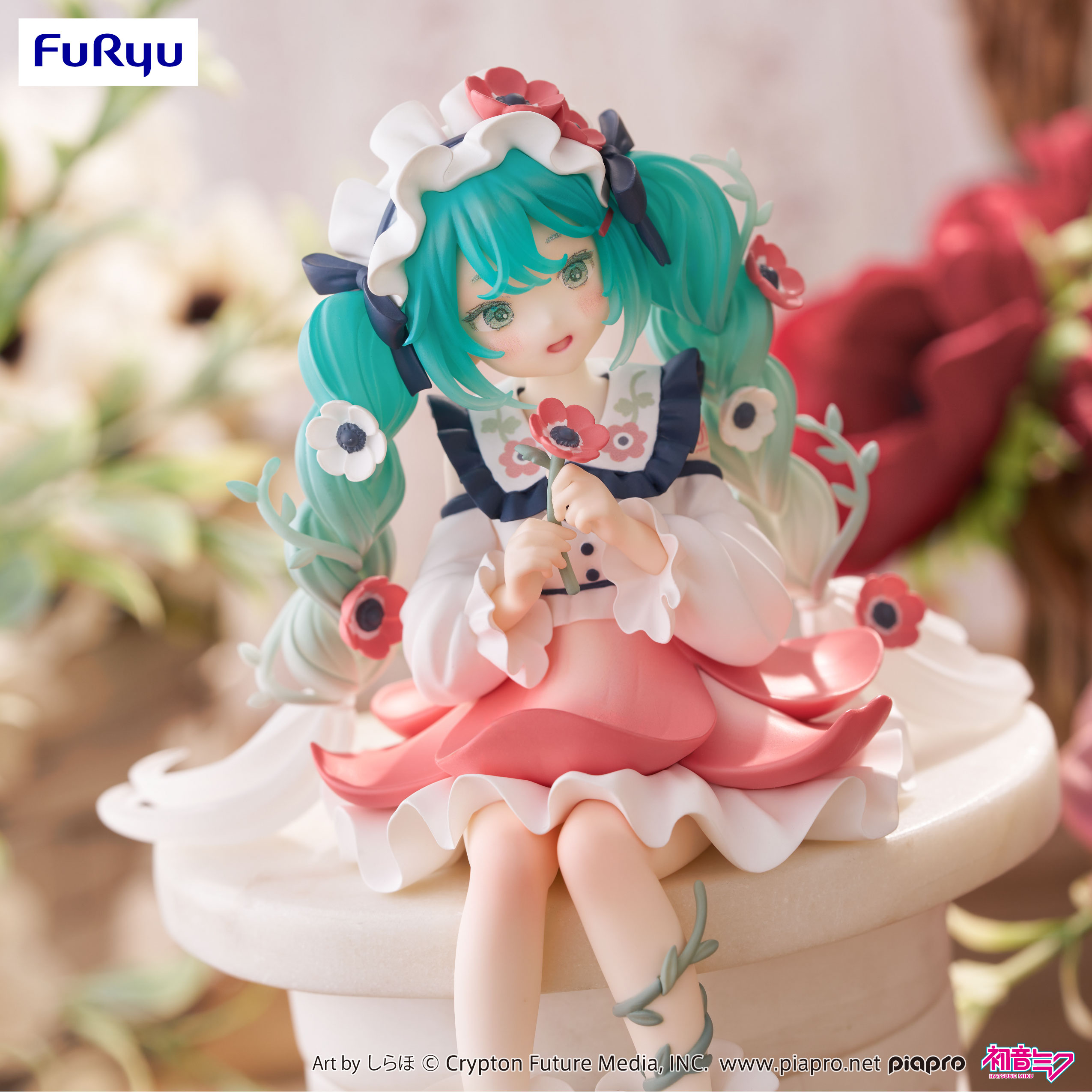 Piapro Characters - Hatsune Miku - Flower Fairy - Noodle Stopper Figure - Anemone (FuRyu)