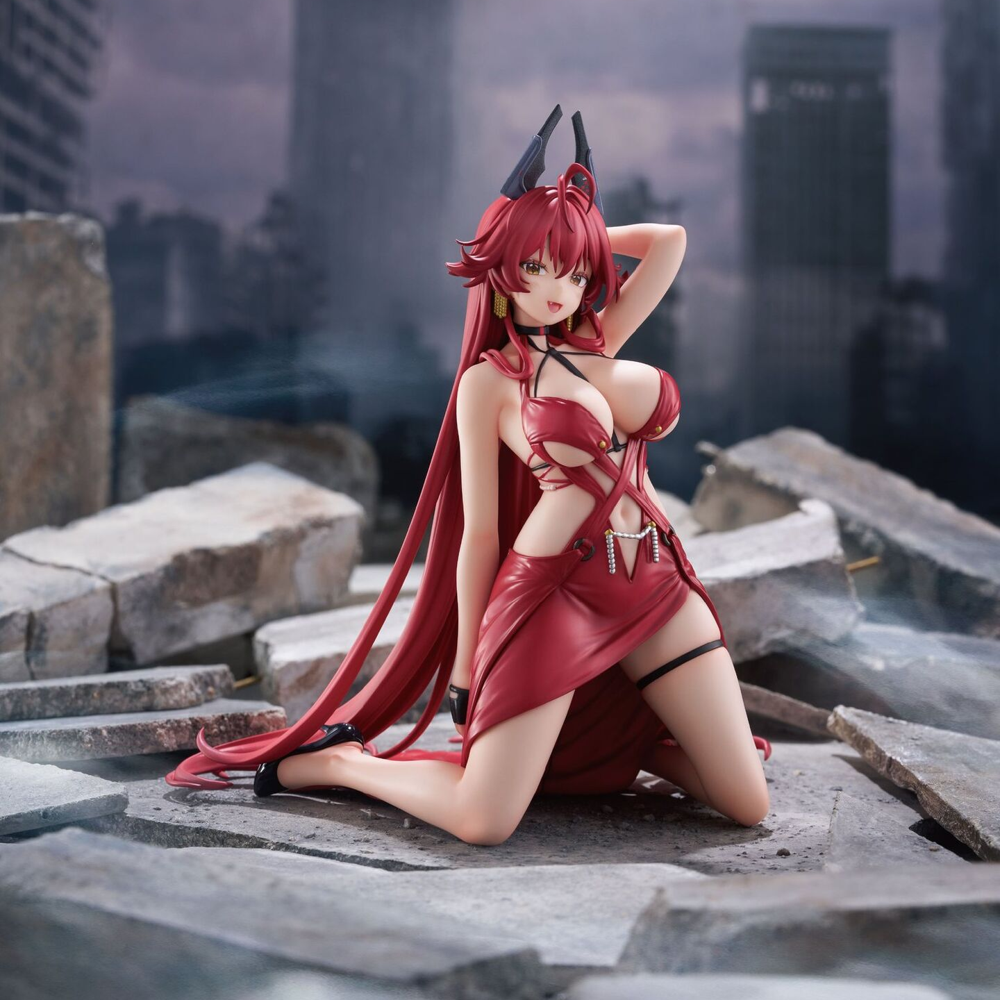 Goddess of Victory: Nikke - Red Hood - Noodle Stopper Figure - Nonsense Red (FuRyu)