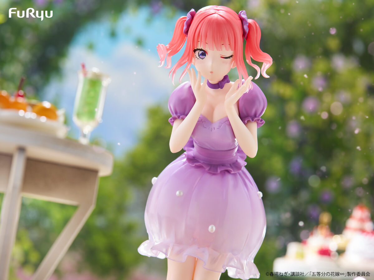 Gotoubun no Hanayome∽ - Nakano Nino - Trio-Try-iT Figure - Pastel Dress (FuRyu)