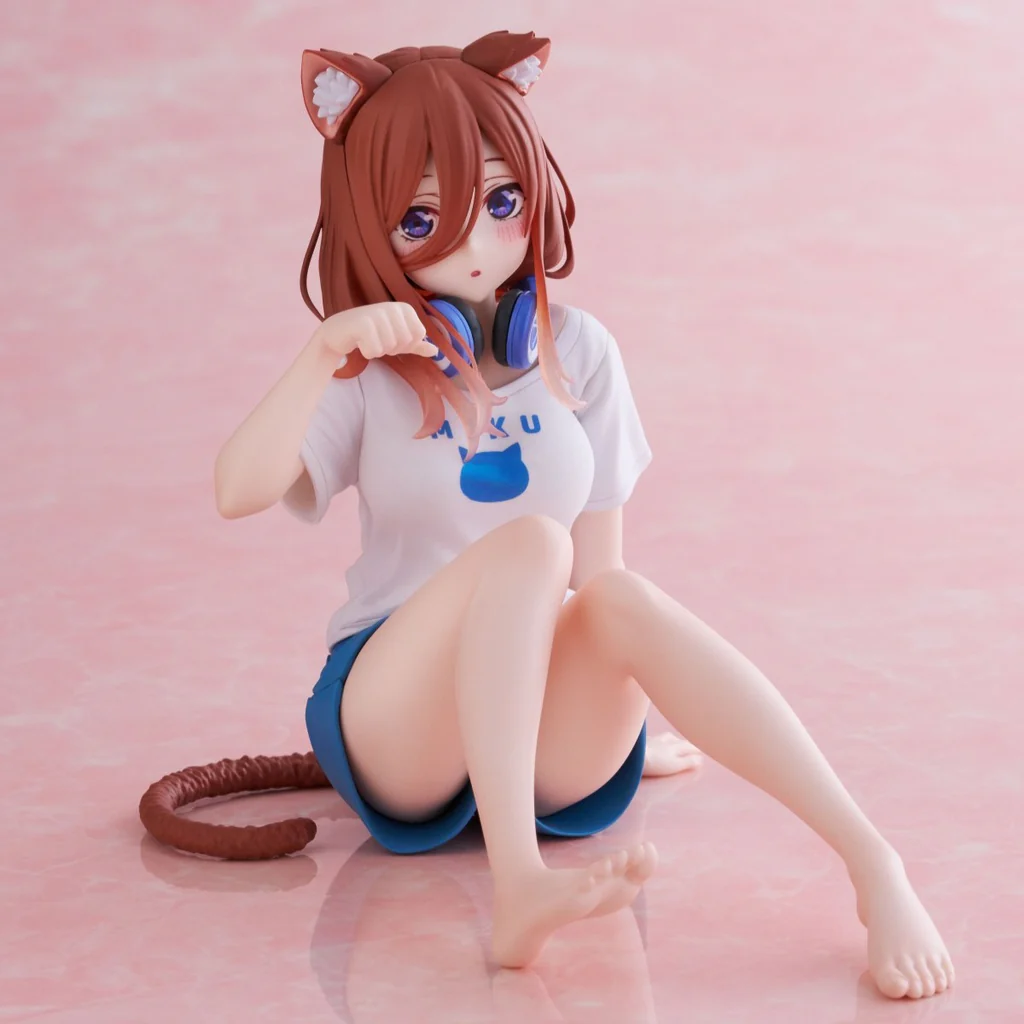 Gotoubun no Hanayome ∬ - Nakano Miku - Desktop Cute - Cat Room Wear Ver. (Taito)