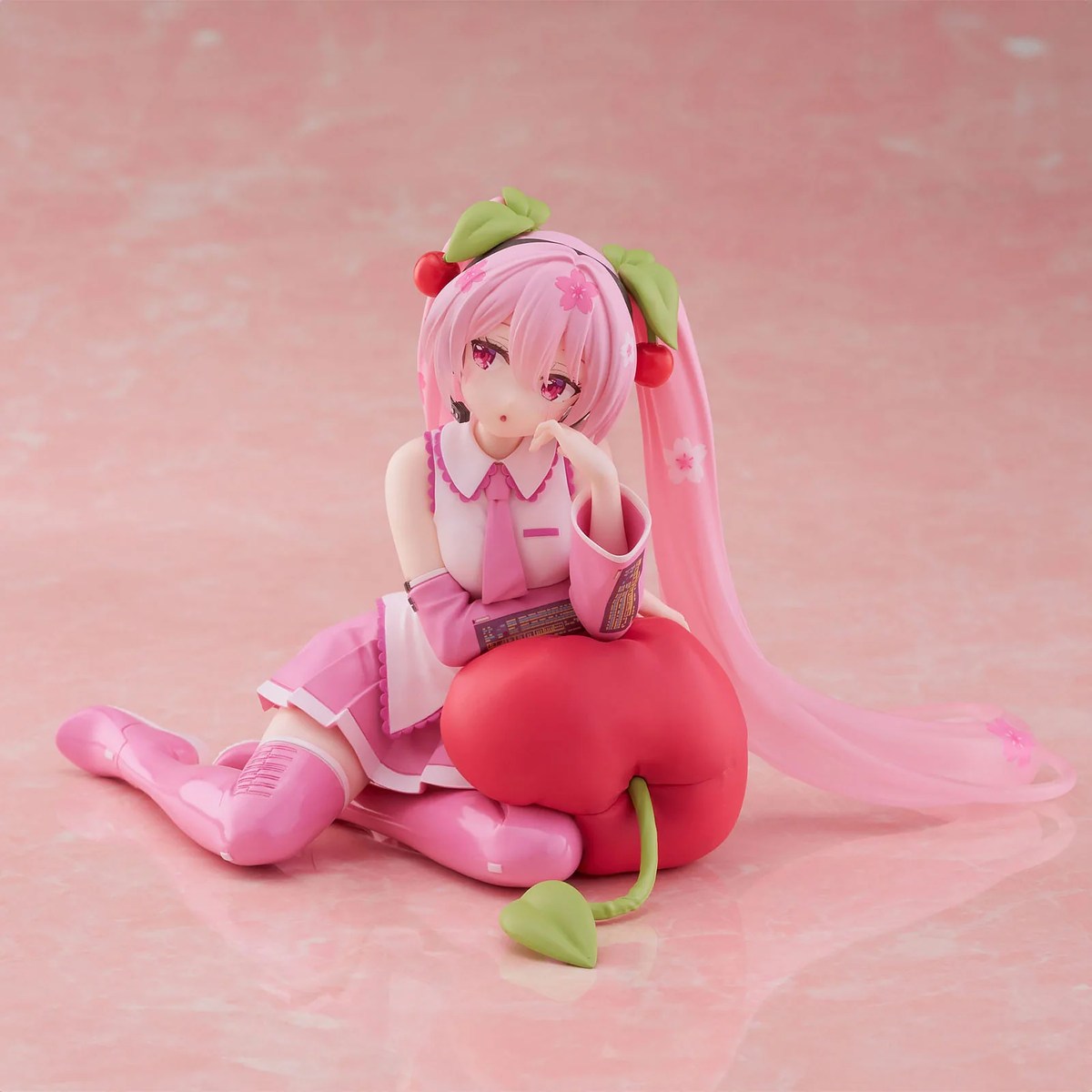 Vocaloid - Hatsune Miku - Desktop Cute - Sakura, Cherry Cushion Ver. (Taito)