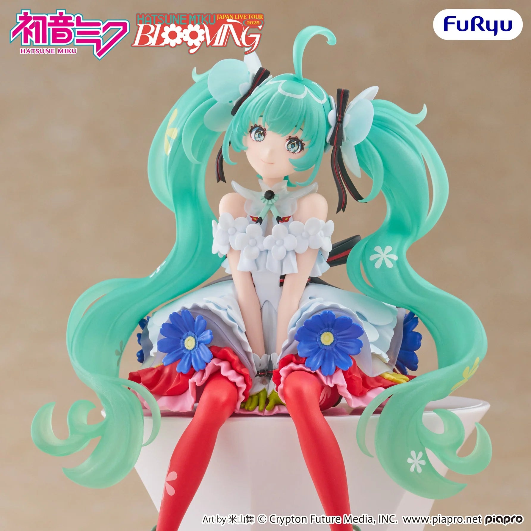 Vocaloid - Hatsune Miku - Noodle Stopper Figure - Japan Live Tour 2025 ~Blooming~ (FuRyu)