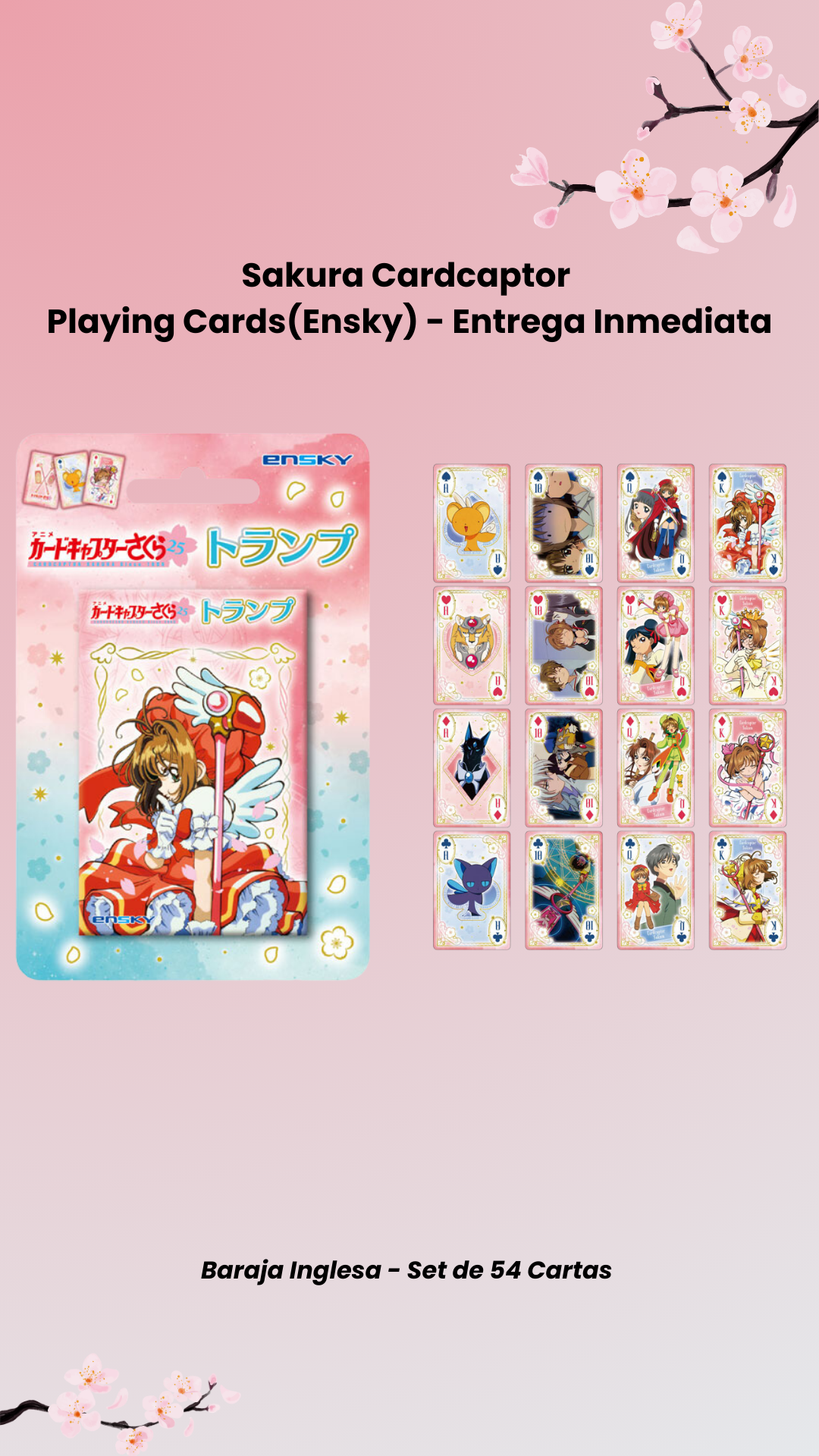 Cartas Sakura Card Captor - Ensky