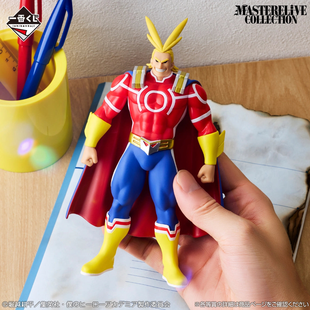 Boku no Hero Academia - All Might - Boku no Hero Academia -Saikou no Hero ni Naru Made no Monogatari (F Prize) - Ichiban Kuji - Masterelive Collection - Ningen Figure (Bandai Spirits)