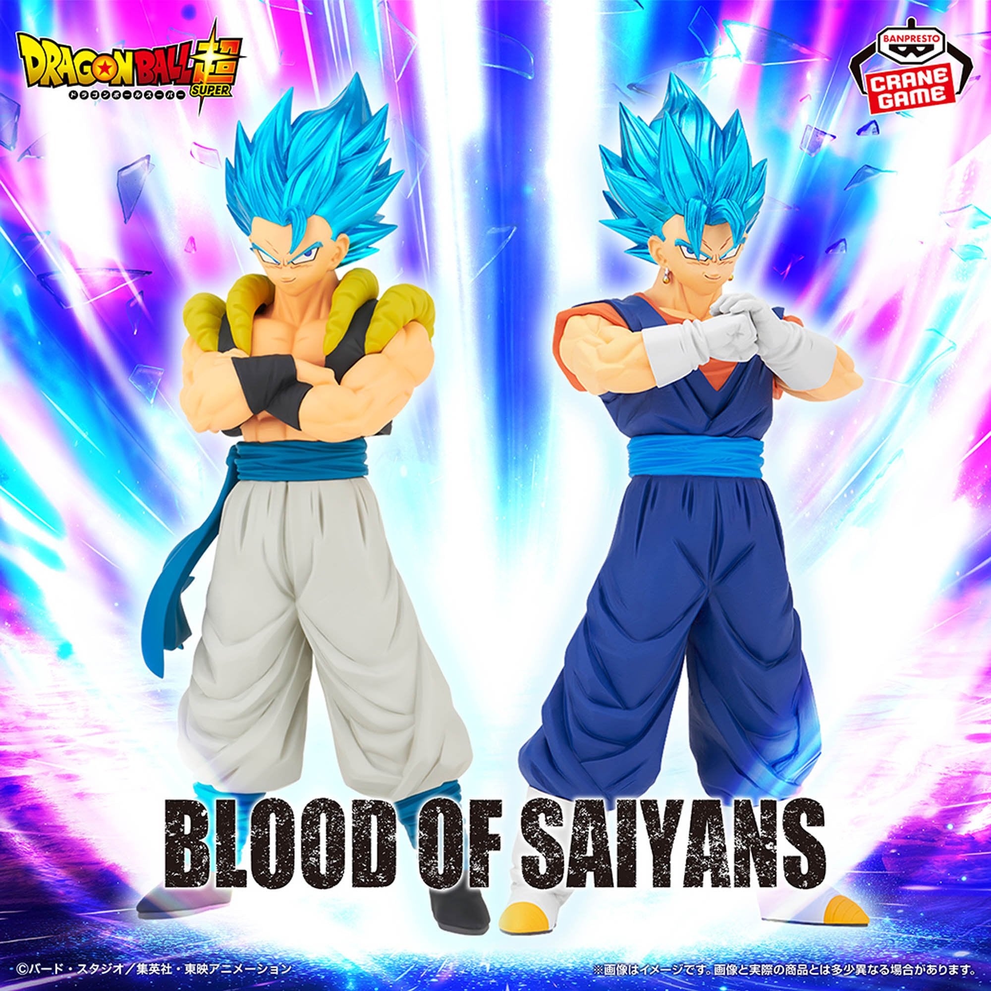 Dragon Ball Super - Vegito SSGSS - Gogeta SSGSS - Blood of Saiyans (Bandai Spirits)