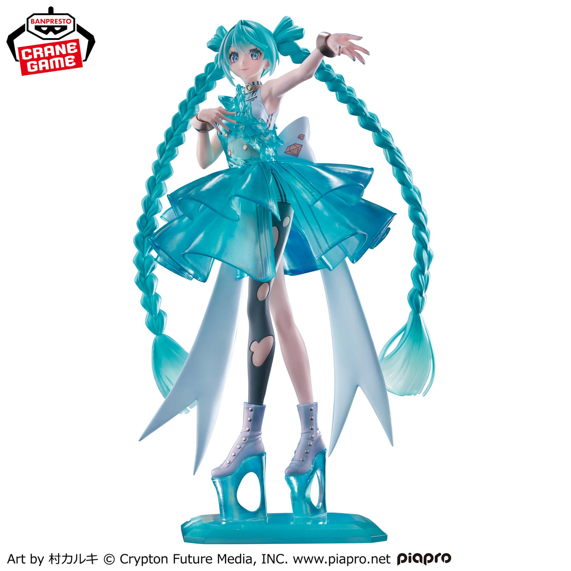 Piapro Characters - Hatsune Miku - Banpresto Evolve - Banpresto Evolve Clearluxe - EmeraldGem (Bandai Spirits)