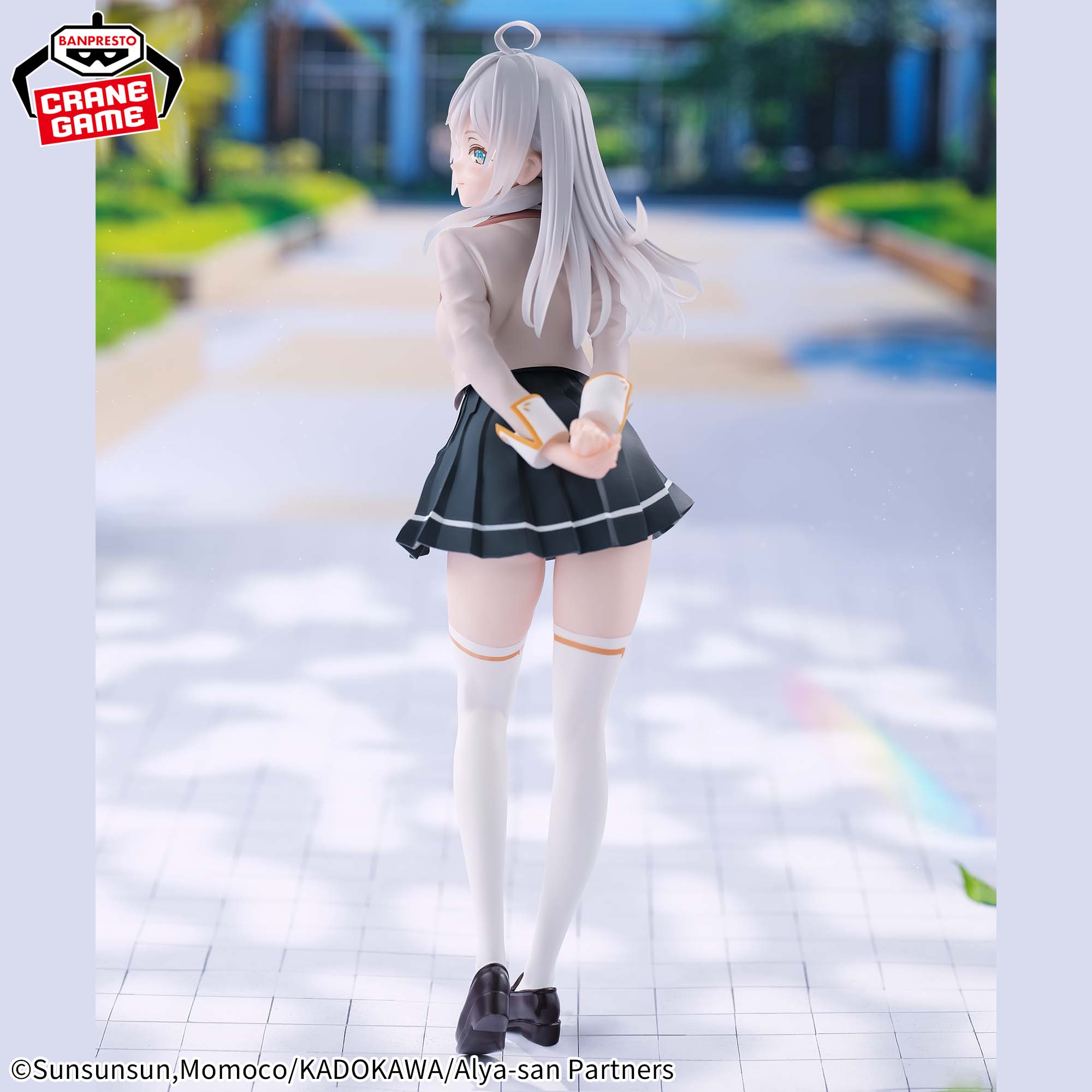 Tokidoki Bosotto Russia-go de Dereru Tonari no Alya-san - Alisa Mikhailovna Kujou - Glitter & Glamours - Seifuku ver. (Bandai Spirits)