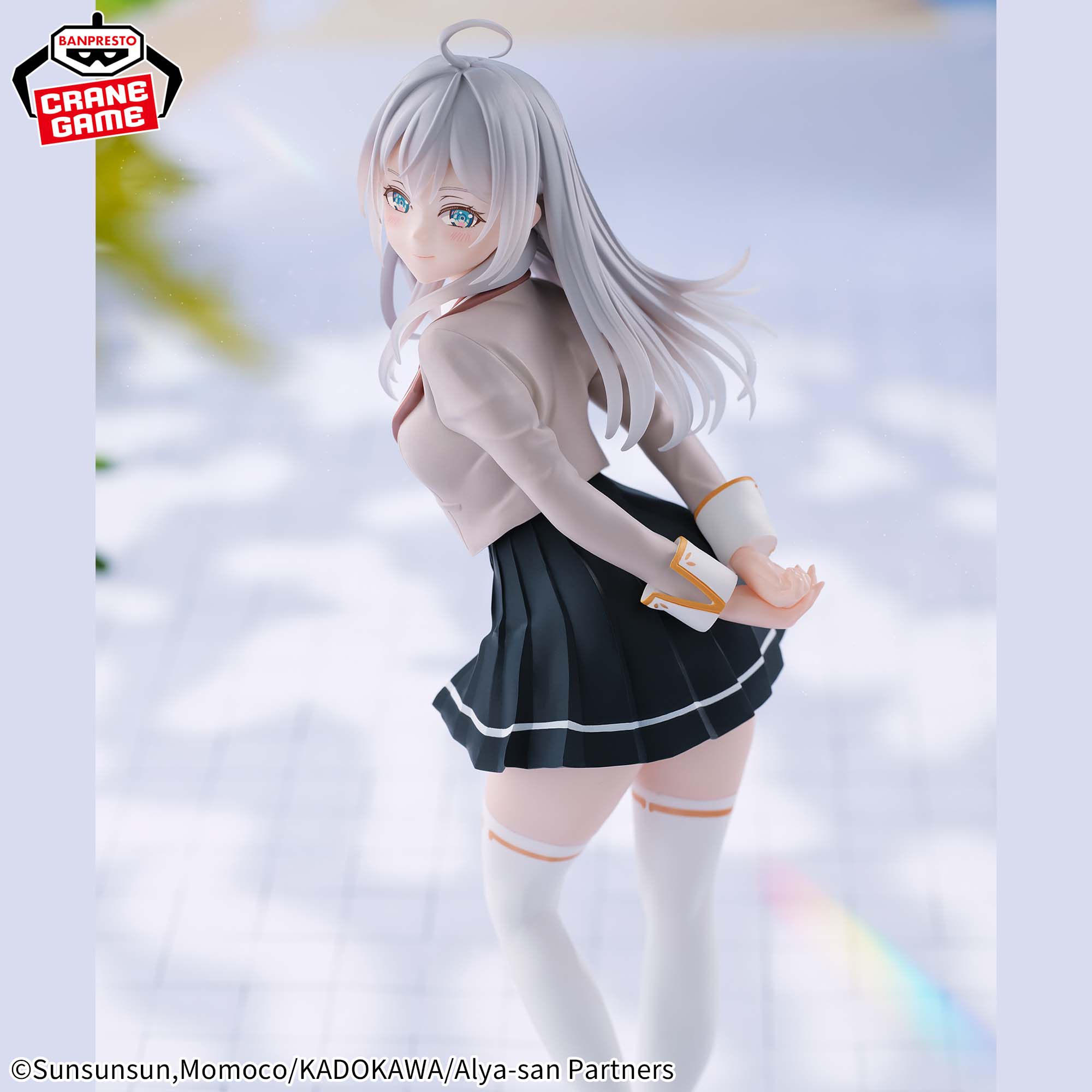 Tokidoki Bosotto Russia-go de Dereru Tonari no Alya-san - Alisa Mikhailovna Kujou - Glitter & Glamours - Seifuku ver. (Bandai Spirits)