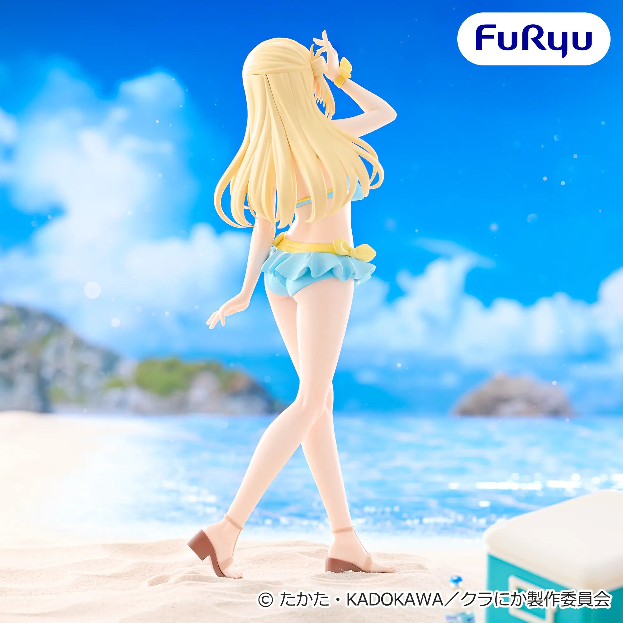 Class de 2-banme ni Kawaii Onnanoko to Tomodachi ni Natta - Amami Yuu - Muchute - Swimsuit (FuRyu)