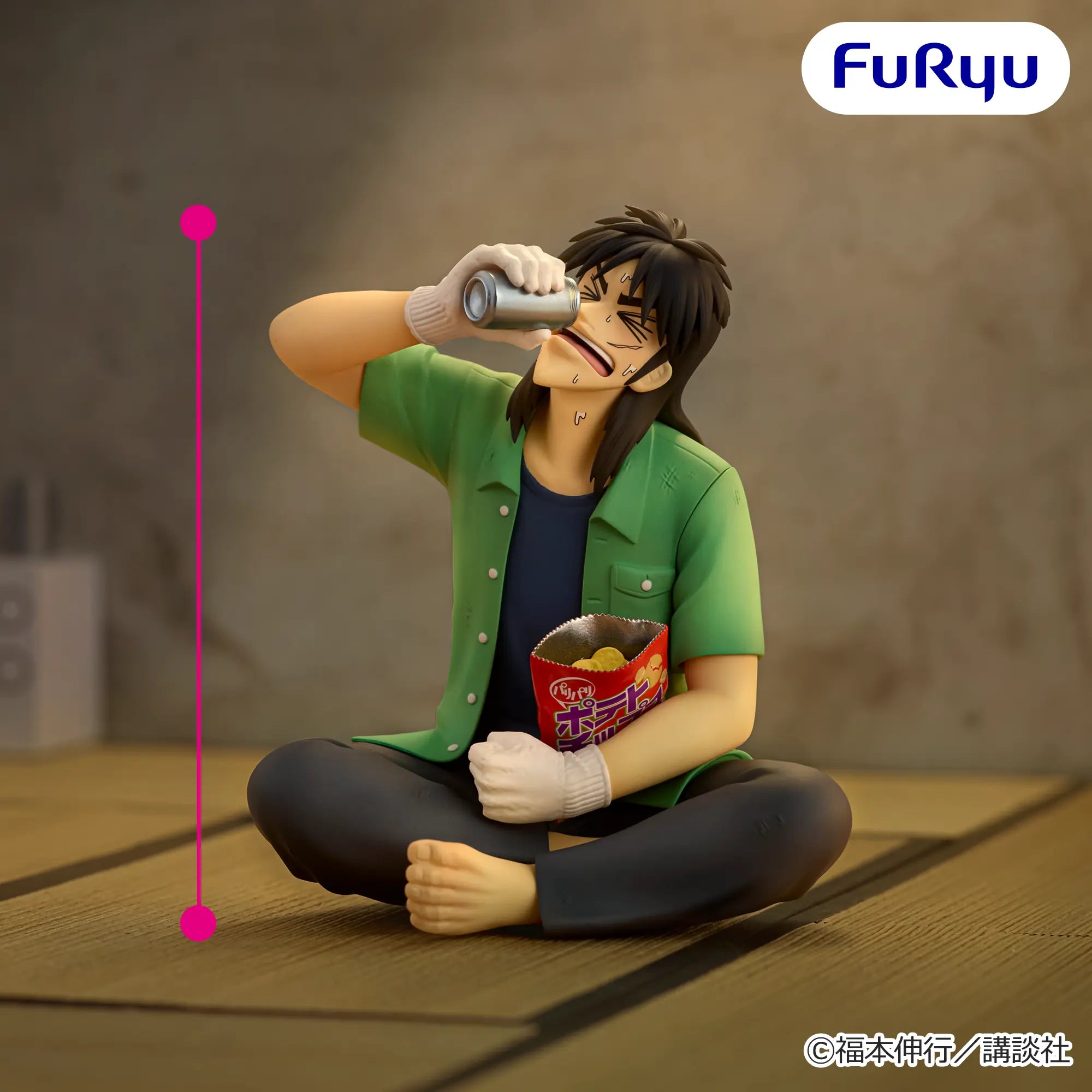 Tobaku Mokushiroku Kaiji - Itou Kaiji - Noodle Stopper Figure (FuRyu)