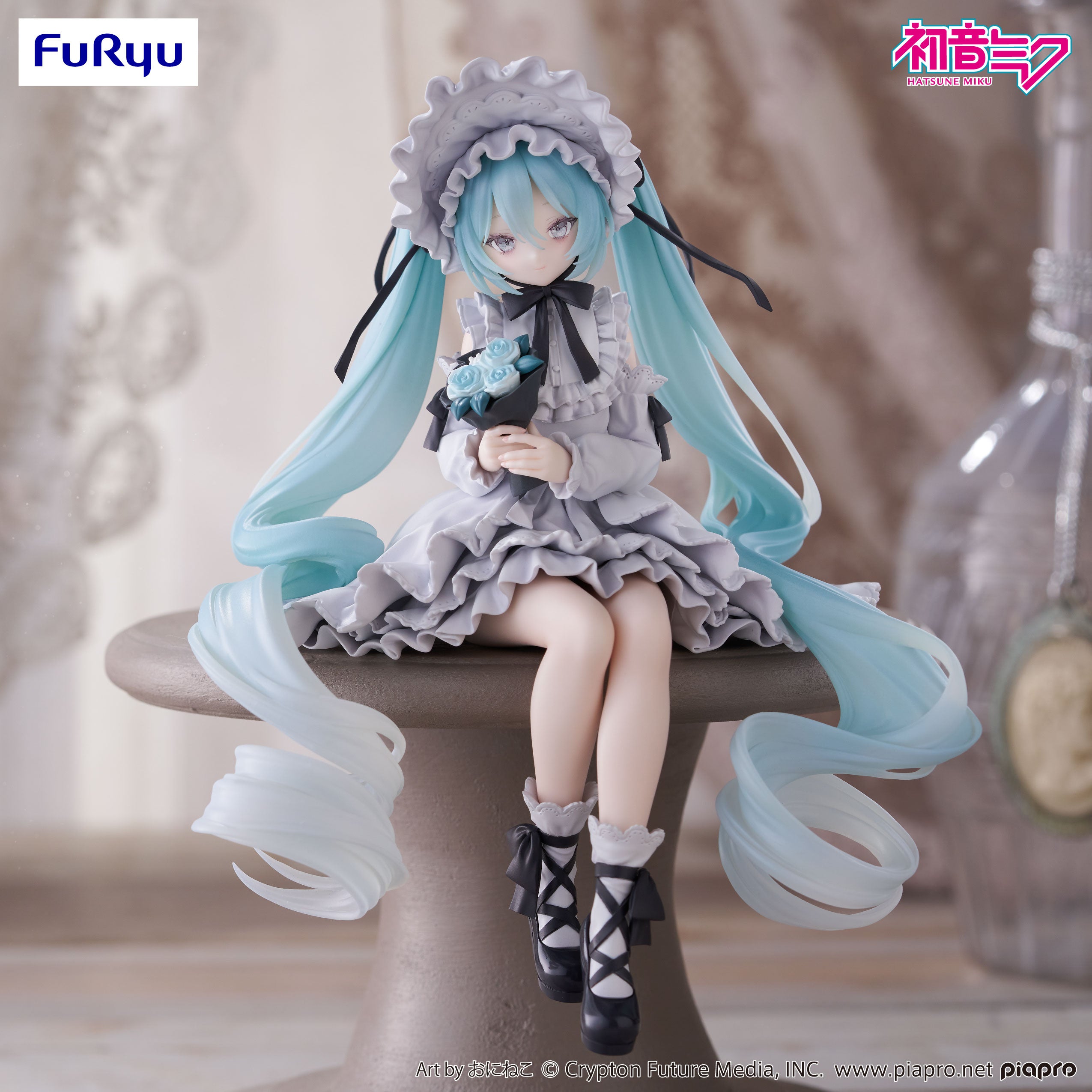 Piapro Characters - Hatsune Miku - Noodle Stopper Figure - Vintage Doll (FuRyu)