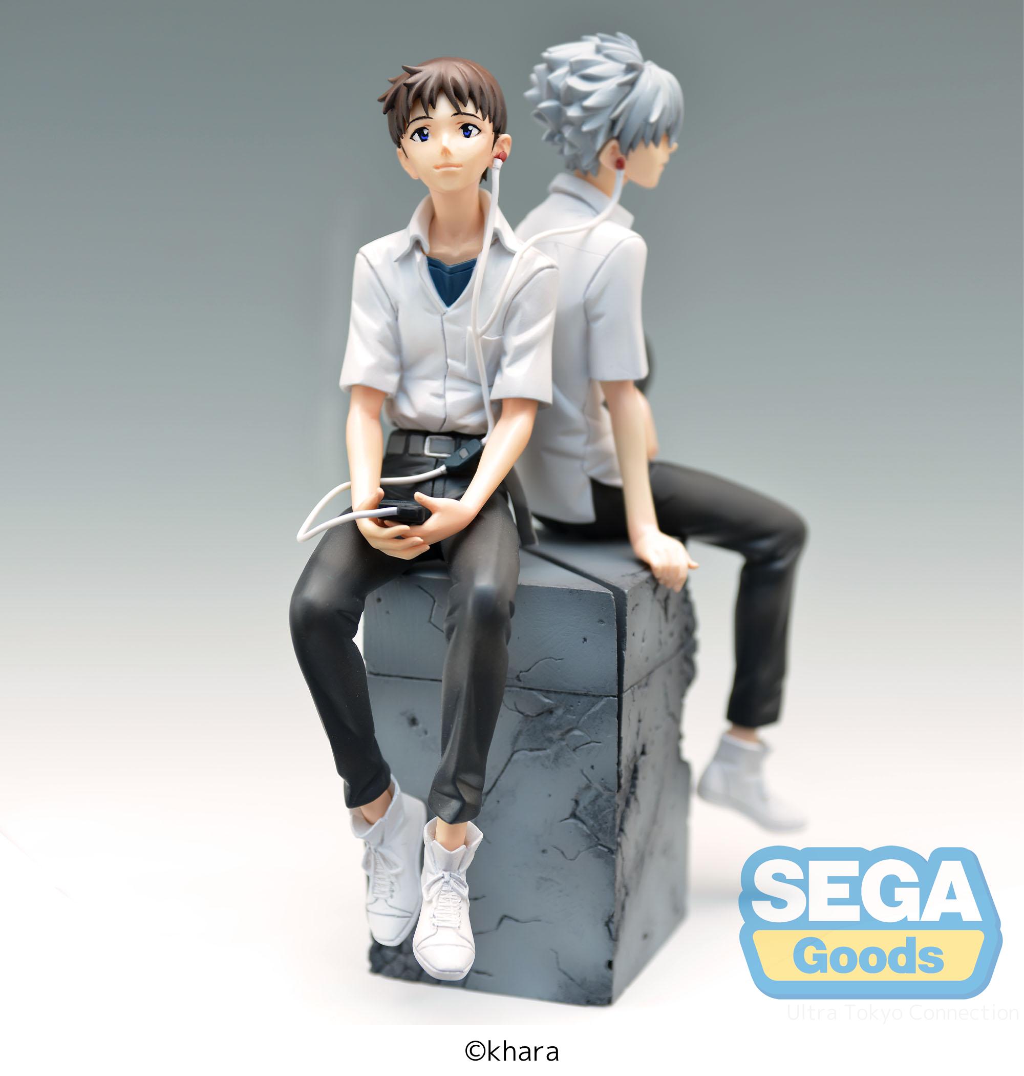 Evangelion Shin Gekijouban - Ikari Shinji & Kaworu Nagisa - Vignetteum (SEGA)