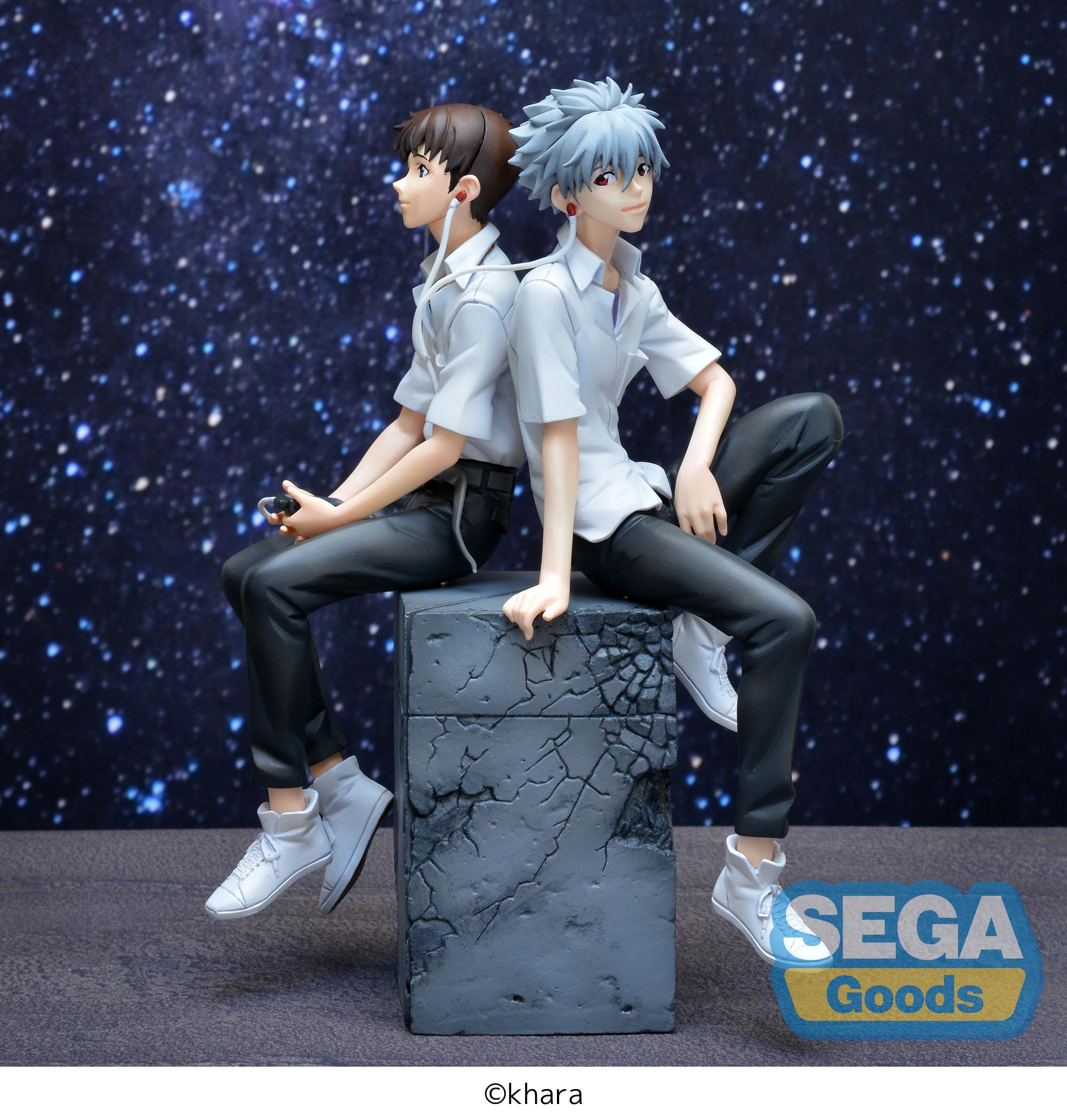 Evangelion Shin Gekijouban - Ikari Shinji & Kaworu Nagisa - Vignetteum (SEGA)
