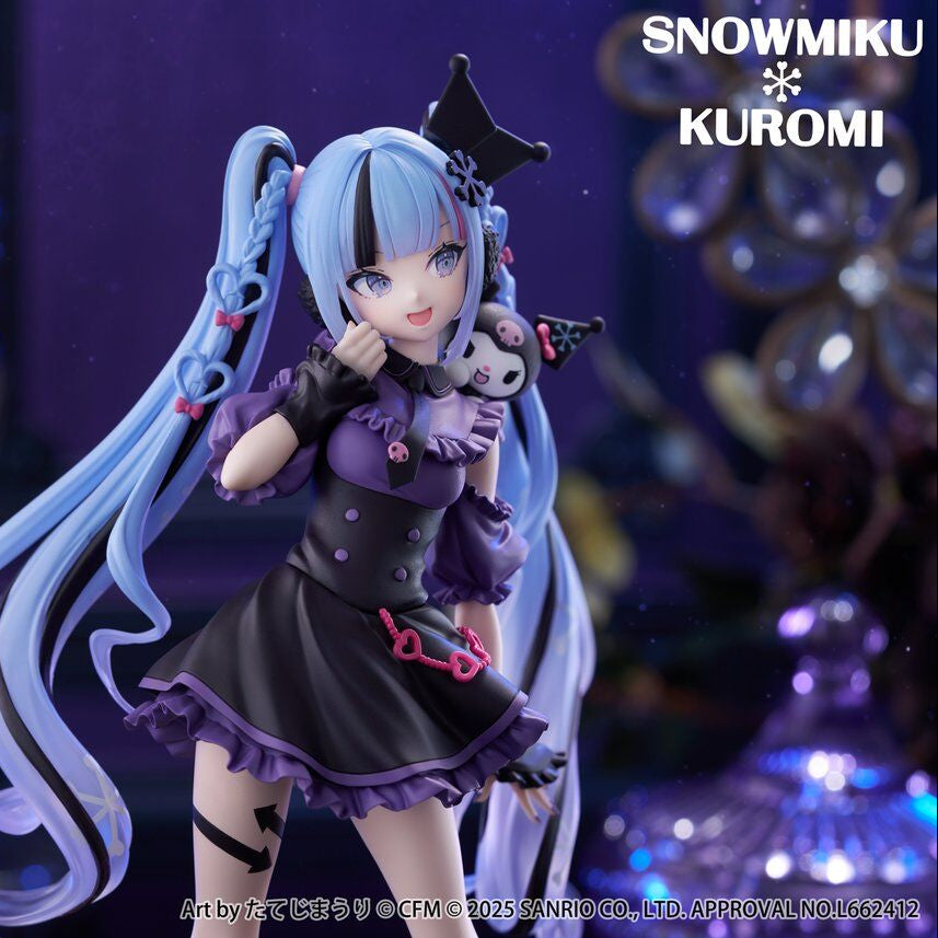 Kuromi - Vocaloid - Hatsune Miku - Trio-Try-iT Figure - Snow (FuRyu)