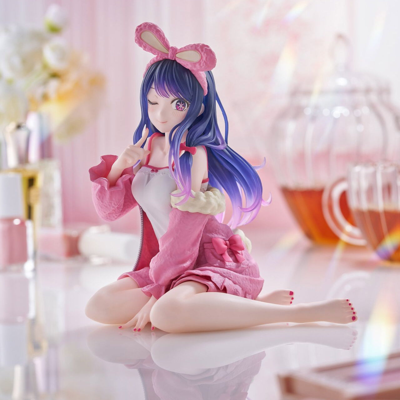 Oshi no Ko - Hoshino Ai - Desktop Cute - Rabbit Room Wear ver. (Taito)