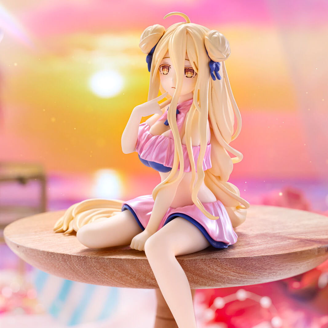 Date A Live V - Hoshimiya Mukuro - Noodle Stopper Figure - Mizugi, Pastel Pink ver. (FuRyu)
