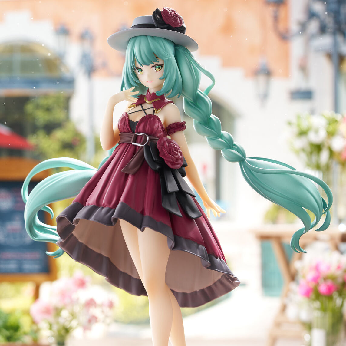 Vocaloid - Hatsune Miku - Trio-Try-iT Figure - Red Dress Ver. (FuRyu)