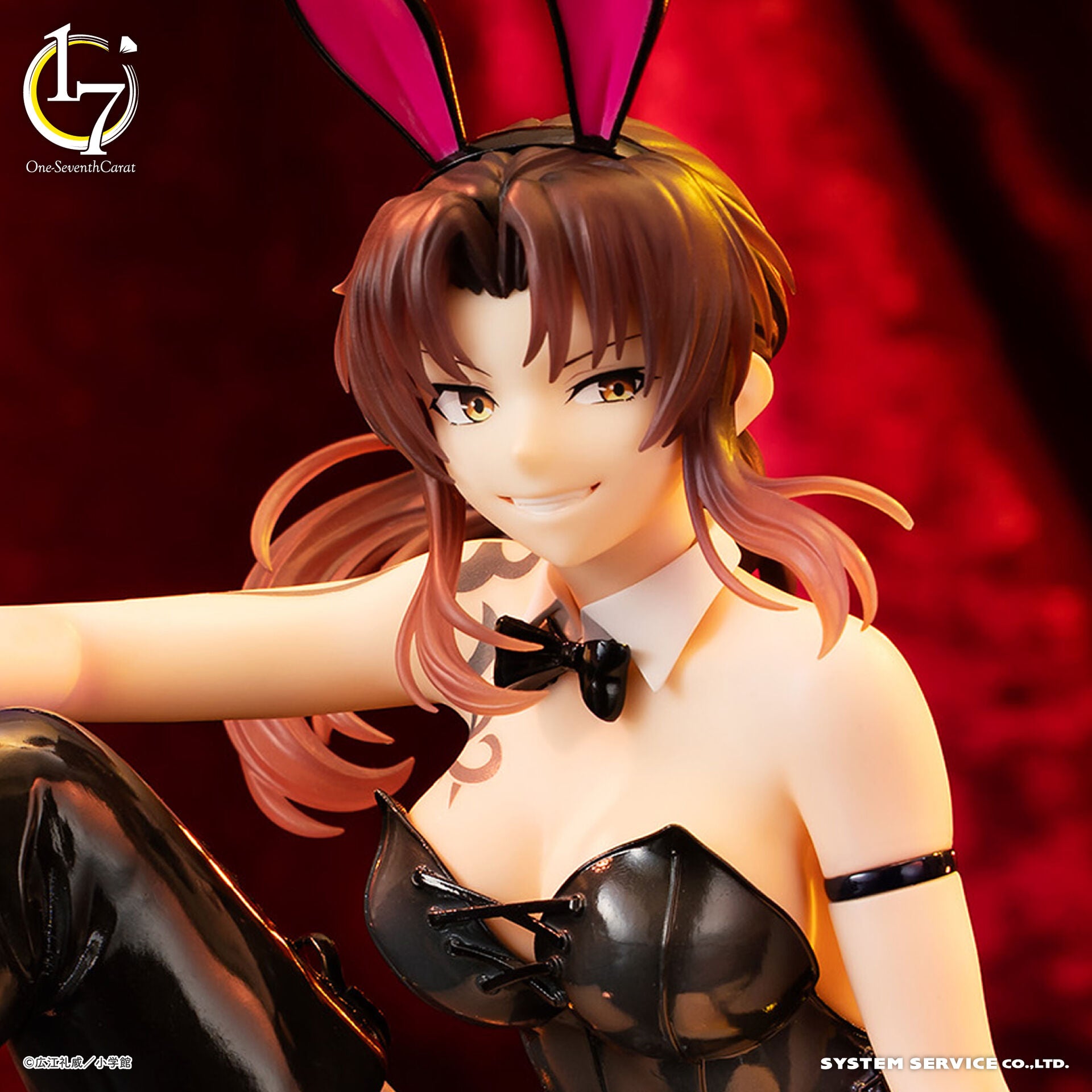Black Lagoon - Revy - One-Seventh Carat - 1/7 - Bunny Ver. (System Service)