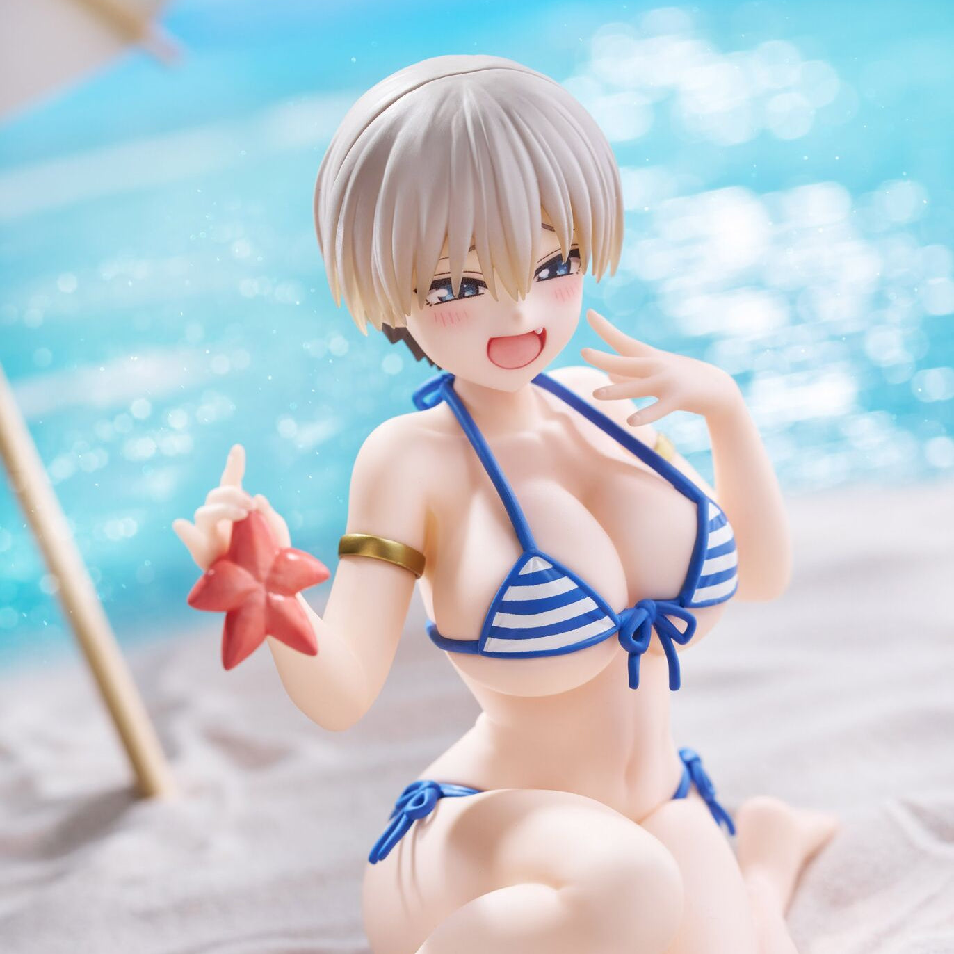 Uzaki-chan wa Asobitai! ω - Uzaki Hana - Desktop Cute - Hamabe de Mizugi Ver. (Taito)