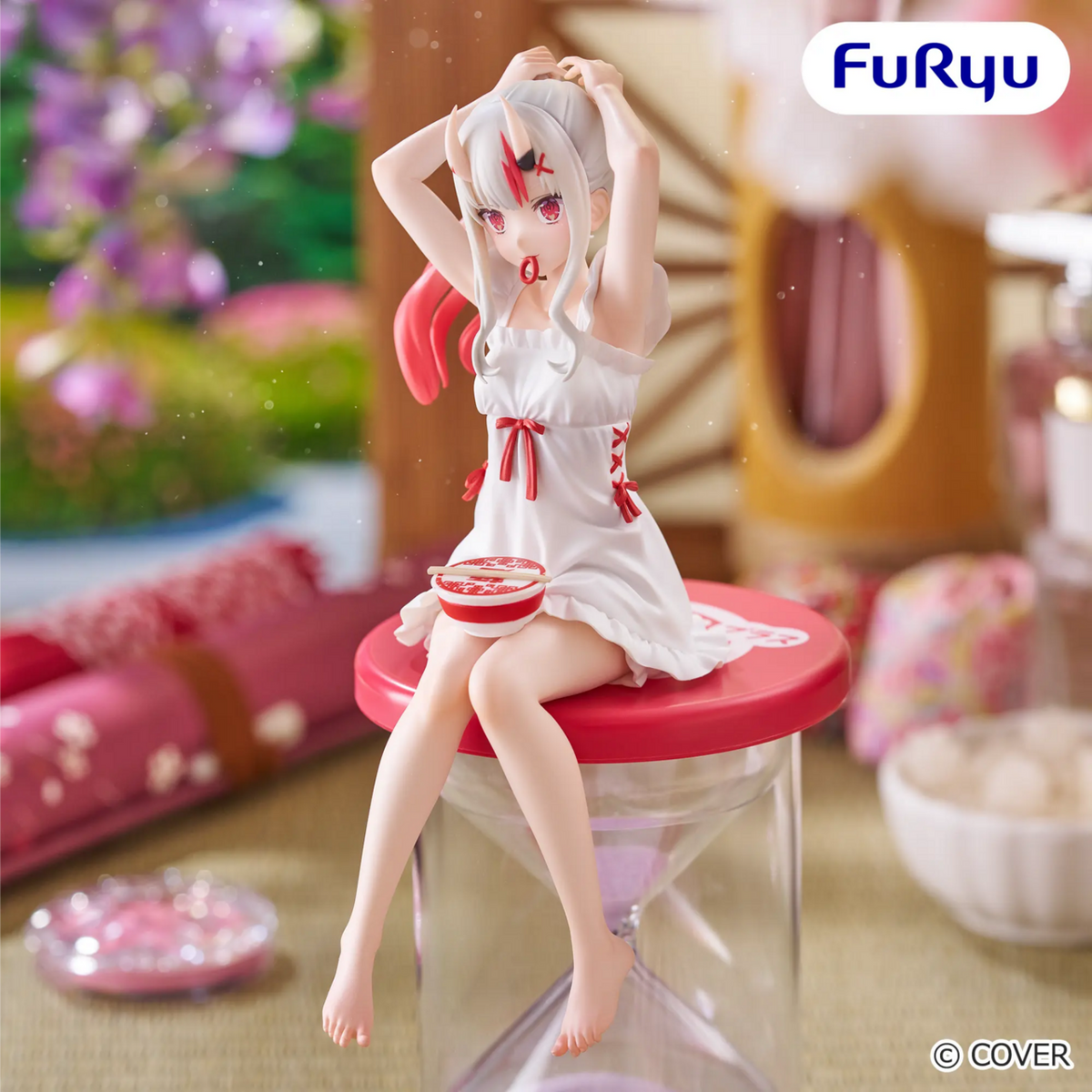 Hololive - Nakiri Ayame - Noodle Stopper Figure - Noodle Stopper Figure Plus (FuRyu)