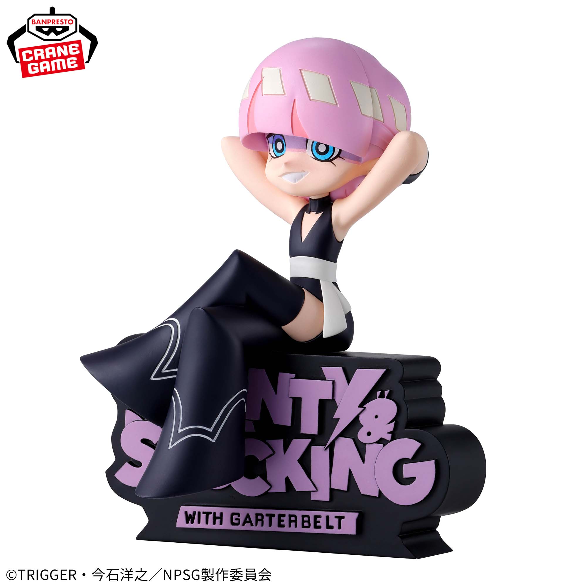 New Panty & Stocking with Garterbelt - Polyester Polyurethane - Monitor Top Figure (Bandai Spirits)