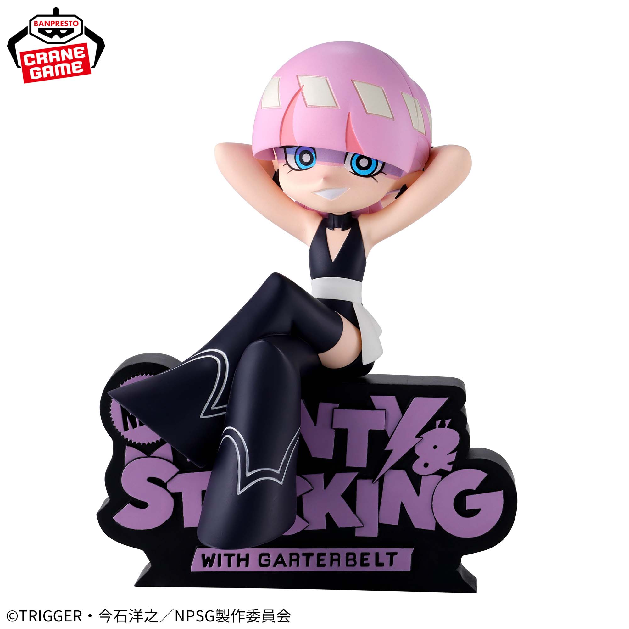 New Panty & Stocking with Garterbelt - Polyester Polyurethane - Monitor Top Figure (Bandai Spirits)