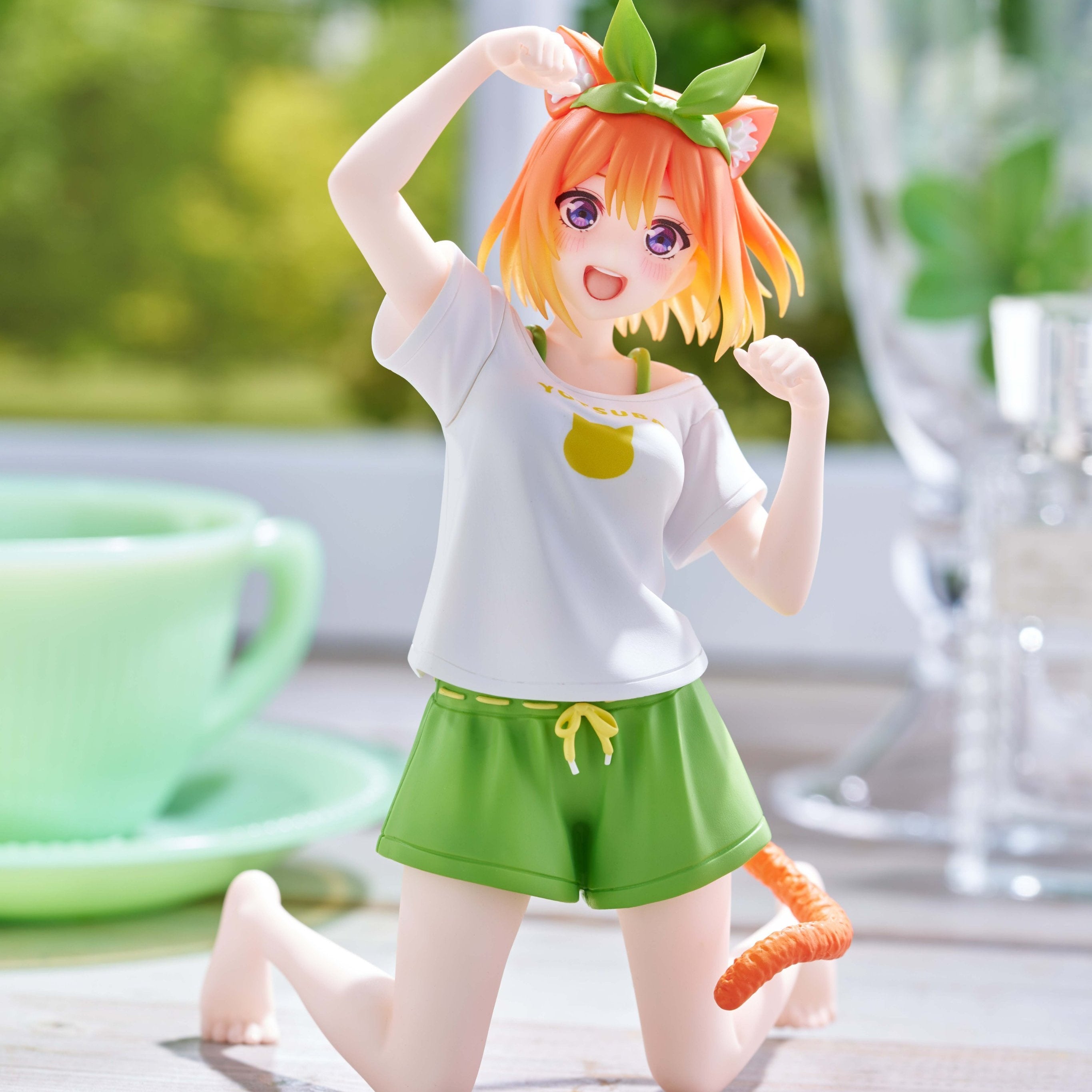 Gotoubun no Hanayome ∬ - Nakano Yotsuba - Desktop Cute - Cat Room Wear Ver. (Taito)