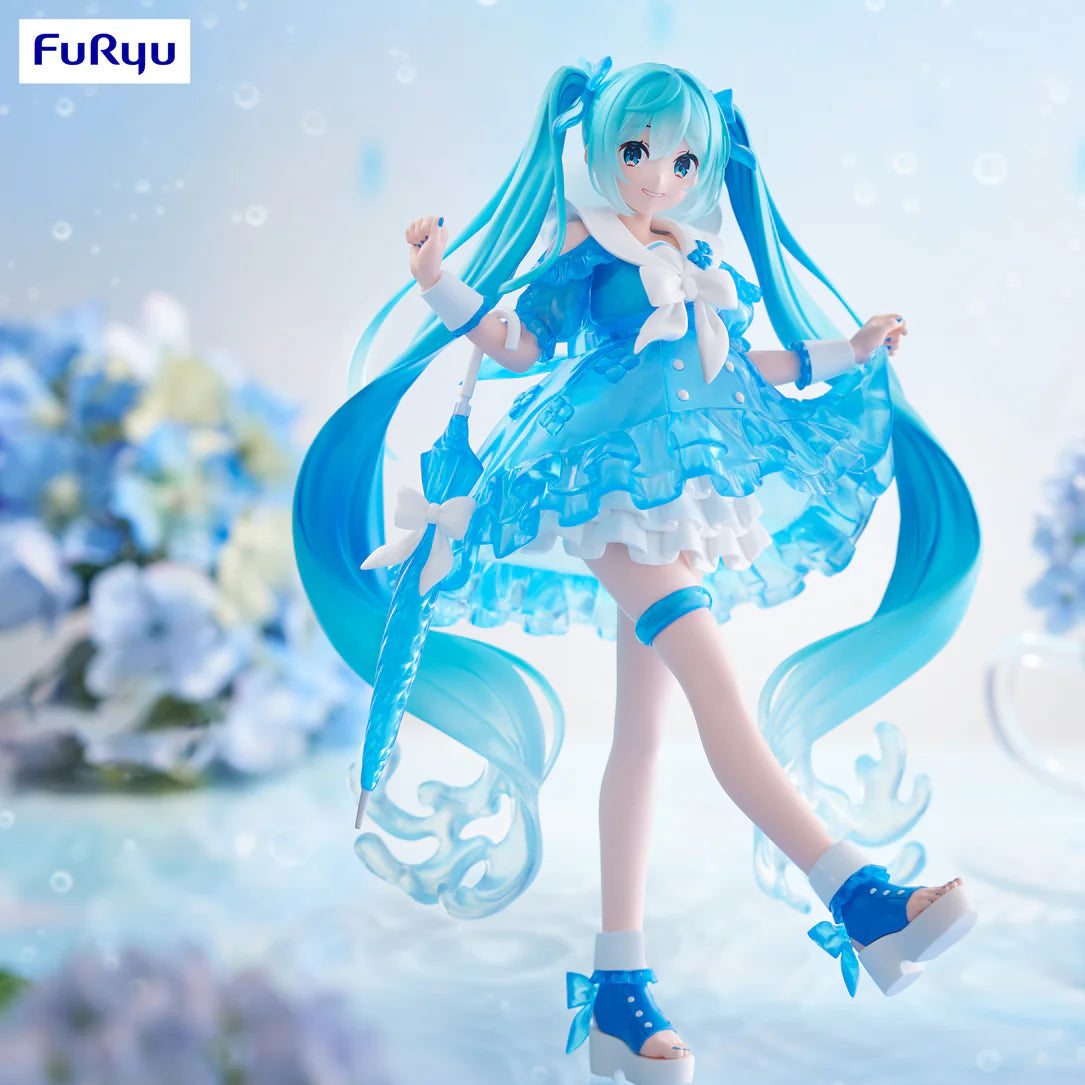 Vocaloid - Hatsune Miku - Trio-Try-iT Figure - Raincoat (FuRyu)
