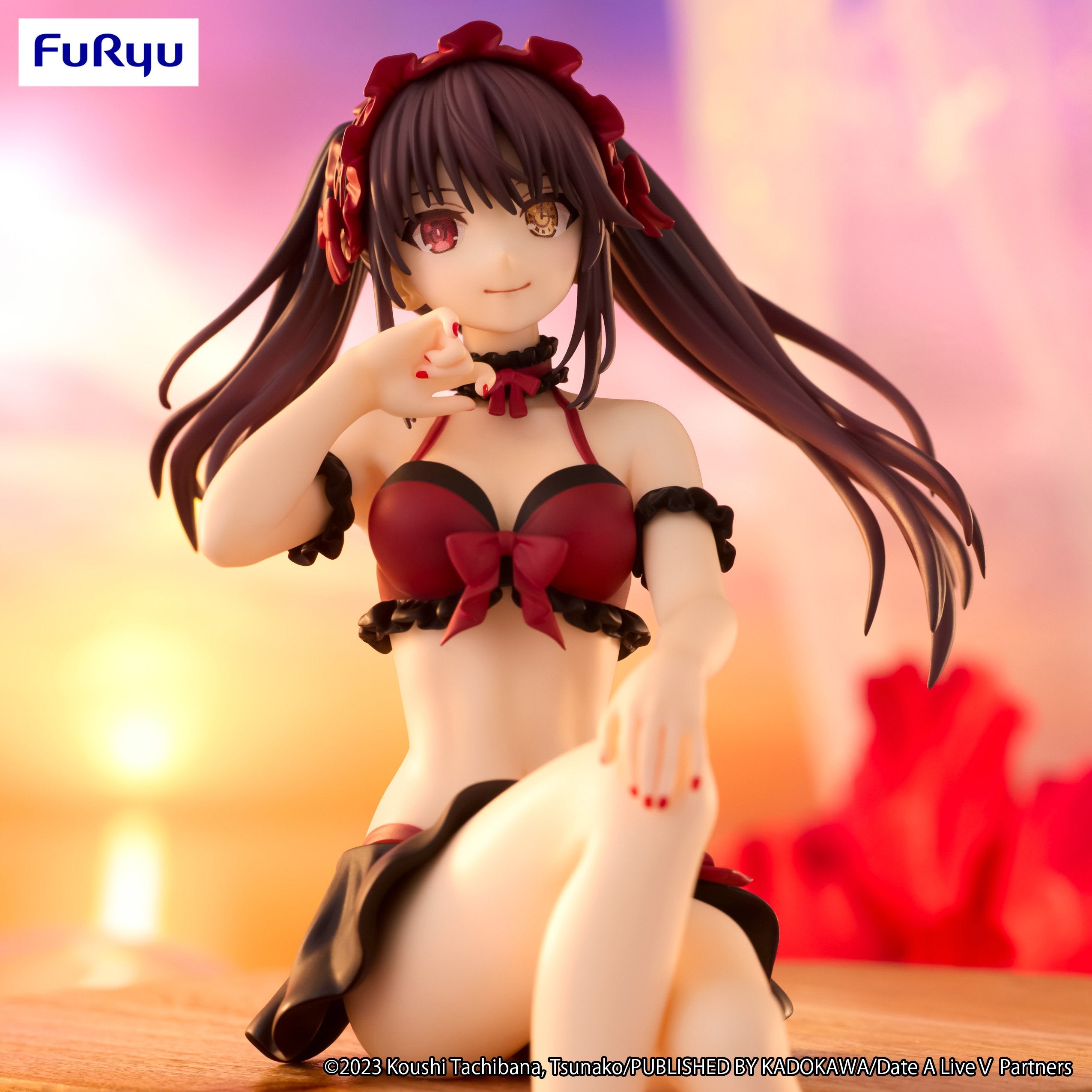 Date A Live V - Tokisaki Kurumi - Noodle Stopper Figure - Mizugi ver. (FuRyu)