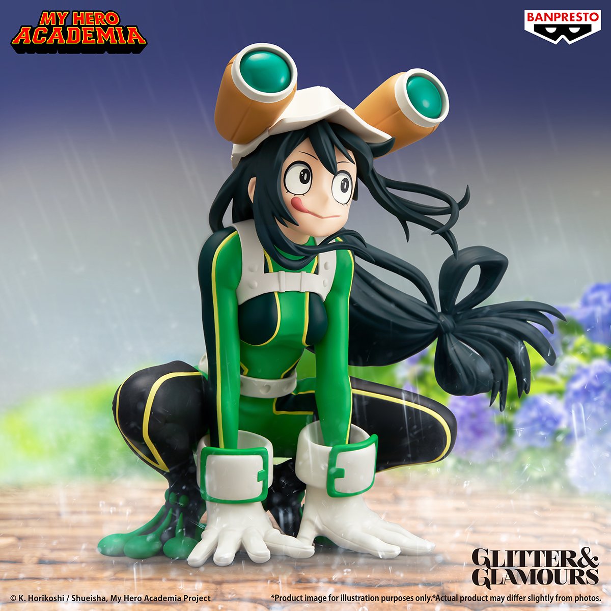 Boku no Hero Academia - Asui Tsuyu - Glitter & Glamours (Bandai Spirits)