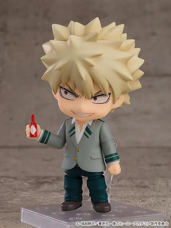 Boku no Hero Academia - Bakugo Katsuki - Nendoroid (#2313) - U.A. School Uniform Ver. (Good Smile Company, Takara Tomy)