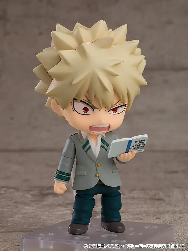 Boku no Hero Academia - Bakugo Katsuki - Nendoroid (#2313) - U.A. School Uniform Ver. (Good Smile Company, Takara Tomy)