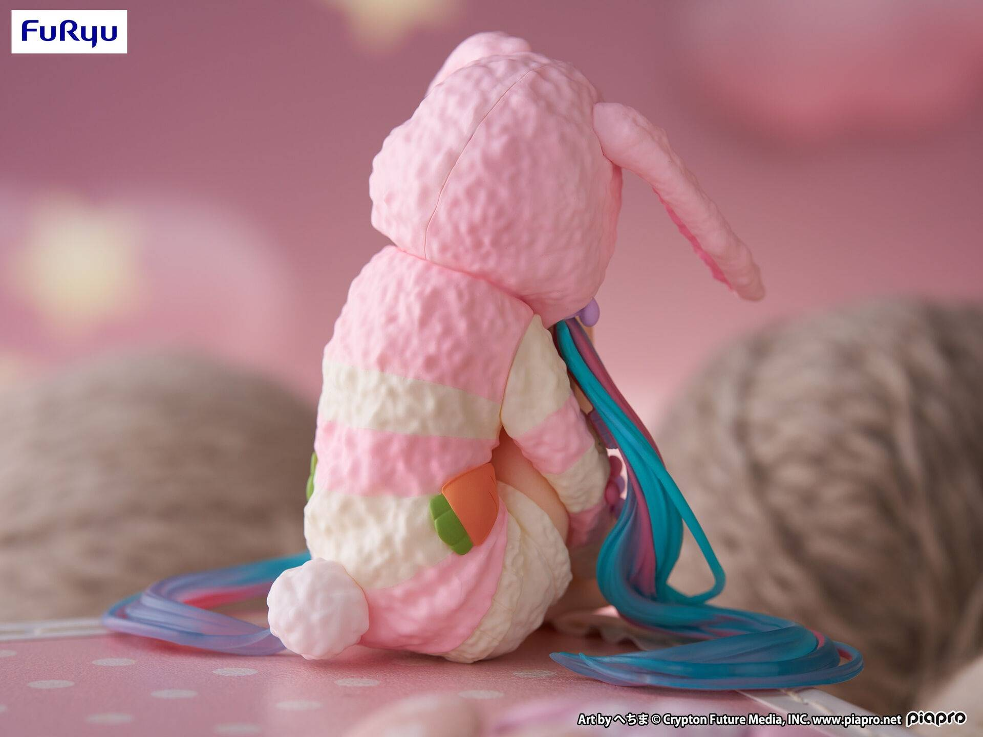 Hatsune Miku - Noodle Stopper Figure - Usamimi Pajama (FuRyu)