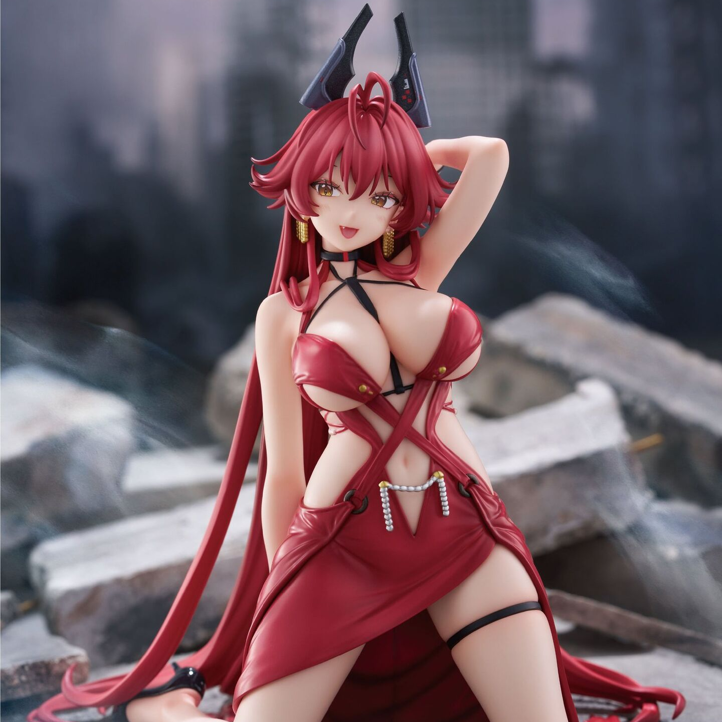 Goddess of Victory: Nikke - Red Hood - Noodle Stopper Figure - Nonsense Red (FuRyu)