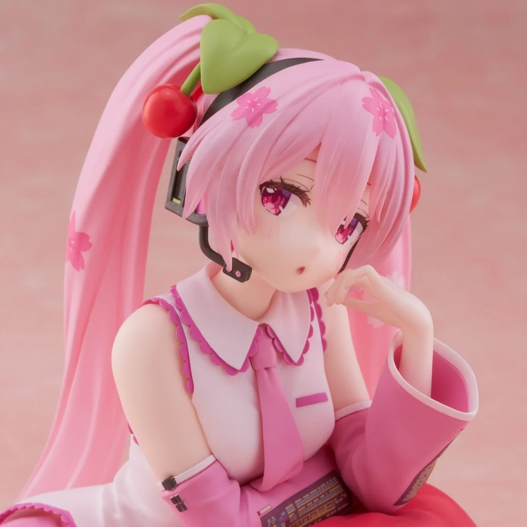 Vocaloid - Hatsune Miku - Desktop Cute - Sakura, Cherry Cushion Ver. (Taito)